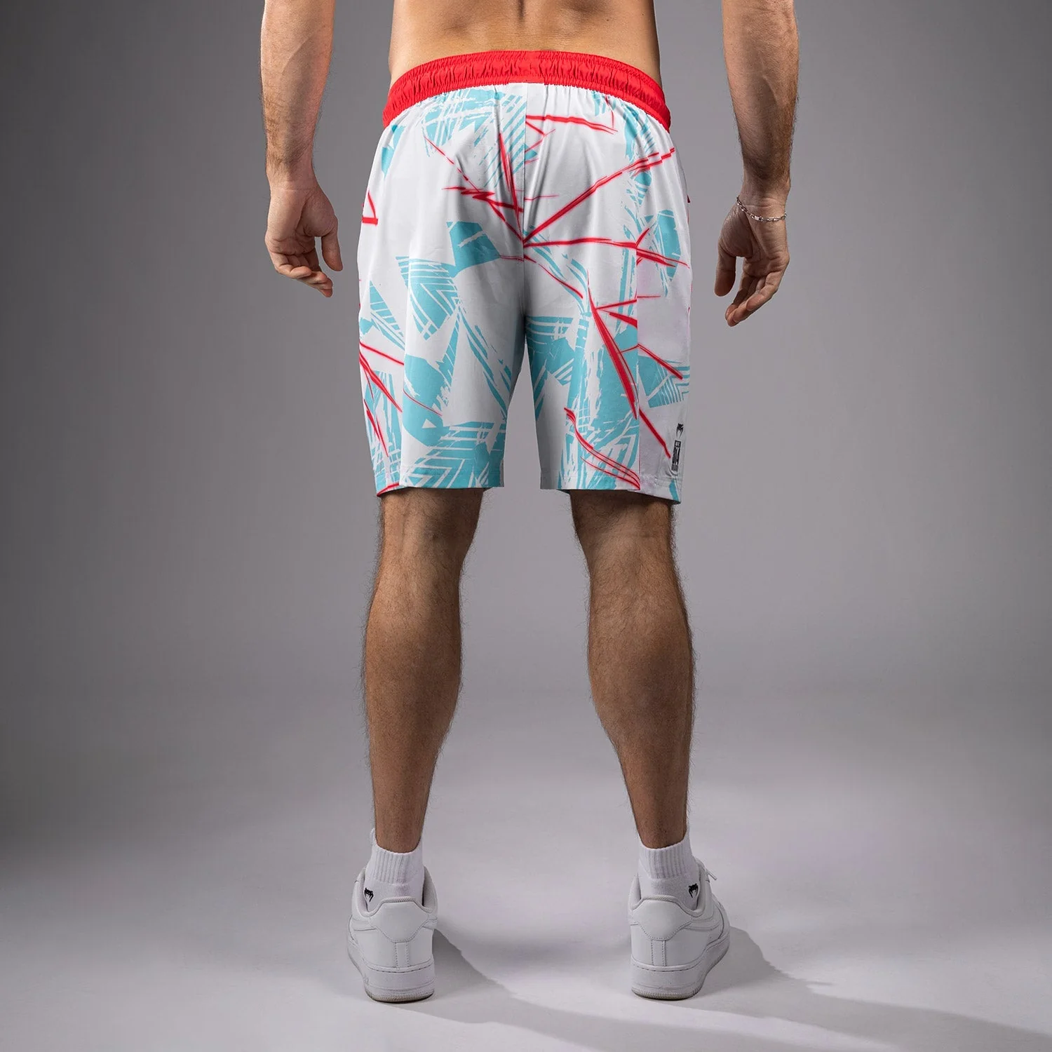 UFC Fusion By Venum Miami Edition Fight Week Men’s Performance Shorts - White - Image 3
