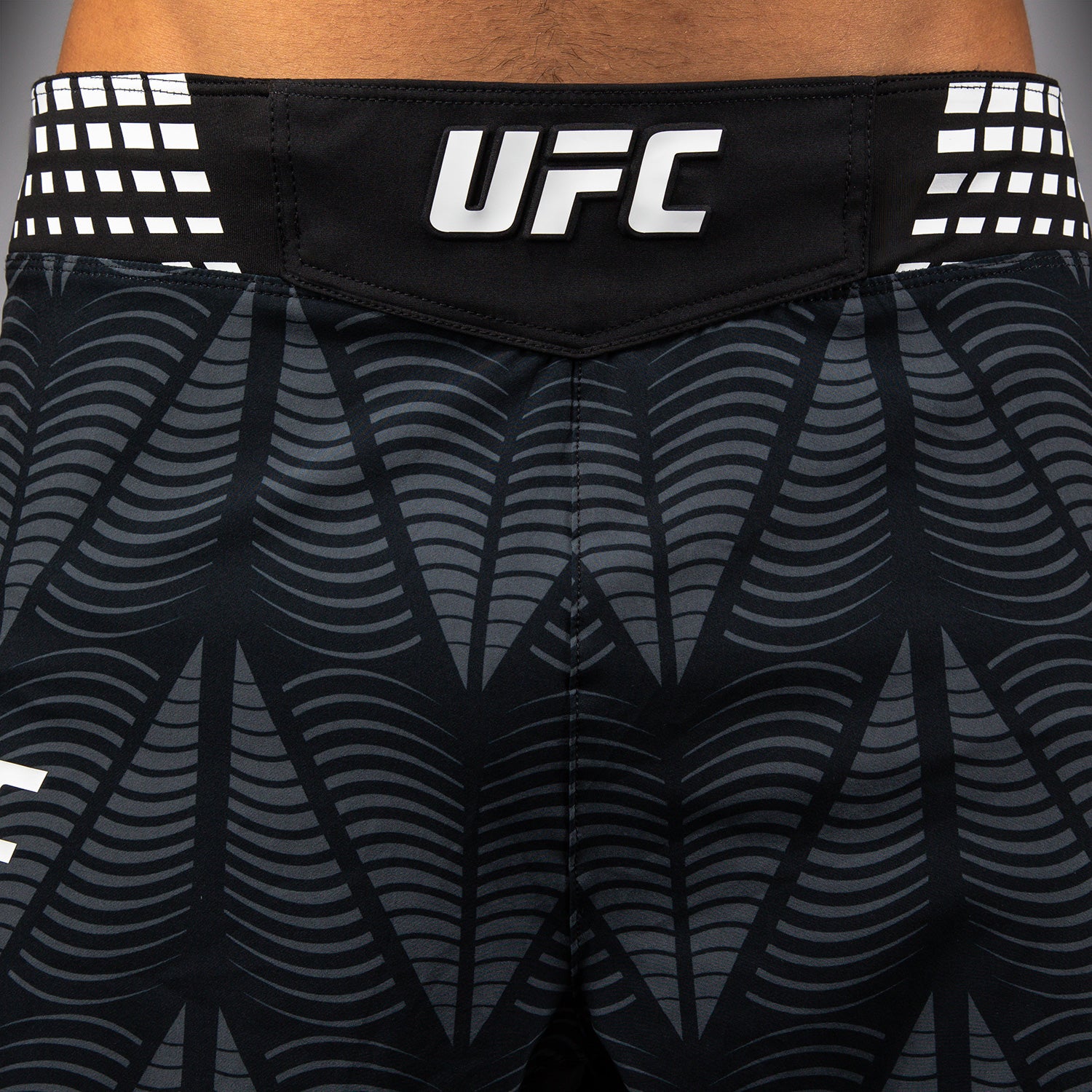 Men's UFC Zenith by Venum Black Authentic Fight Night Long Fit Fight Short Personalized - Image 7