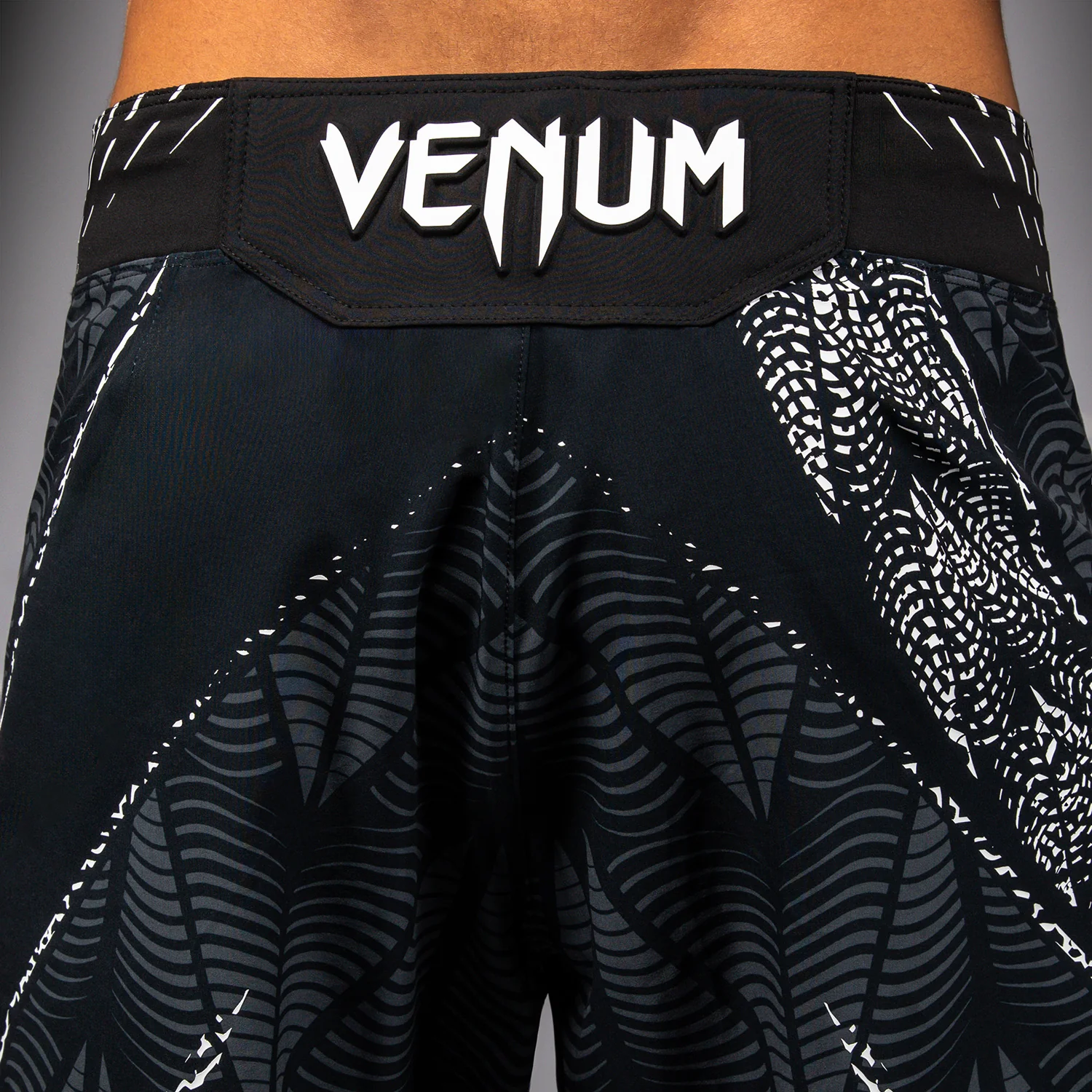 Men's UFC Zenith by Venum Black Authentic Fight Night Long Fit Fight Short Personalized - Image 8