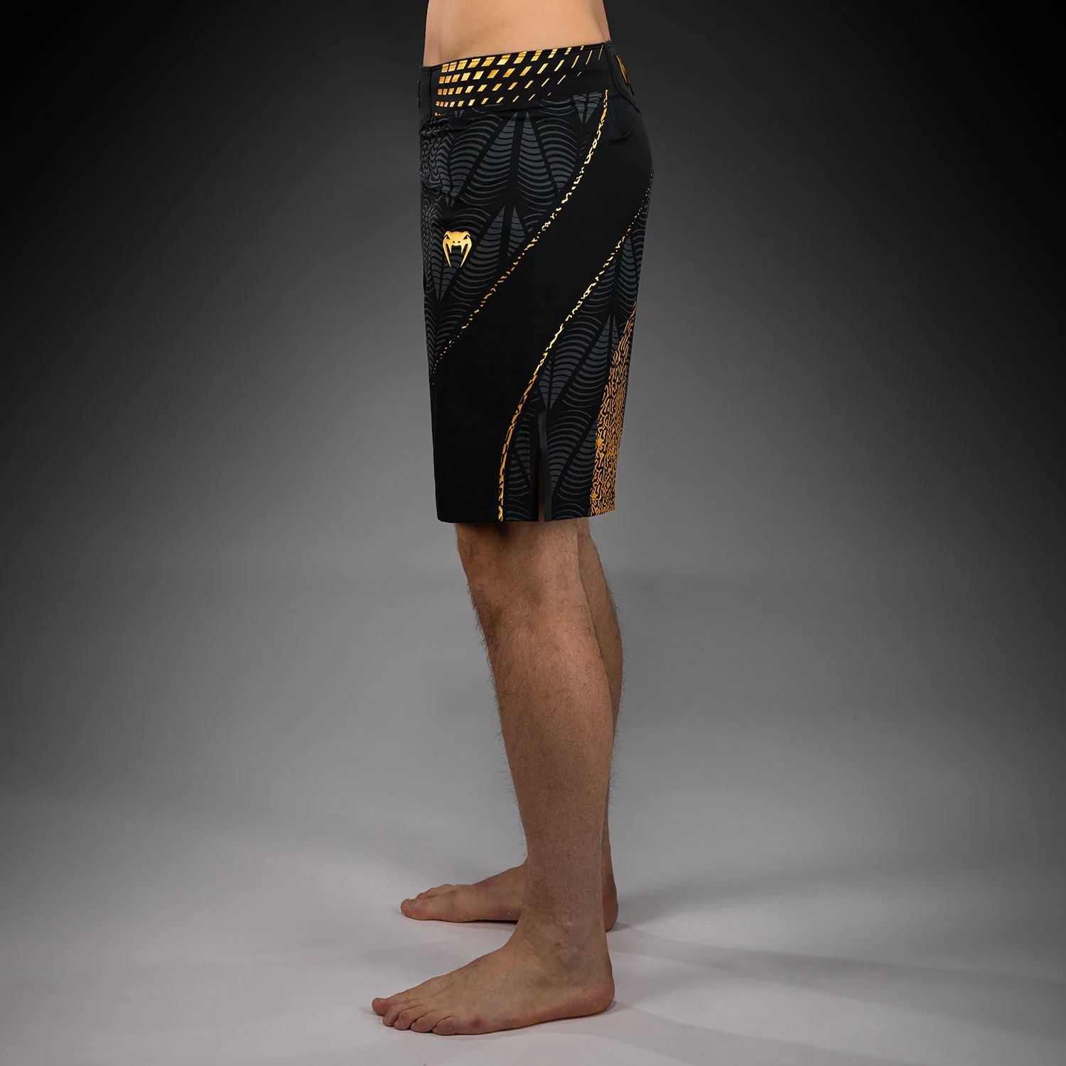 Men's UFC Zenith by Venum Champion Authentic Fight Night Long Fit Fight Short Personalized - Image 3