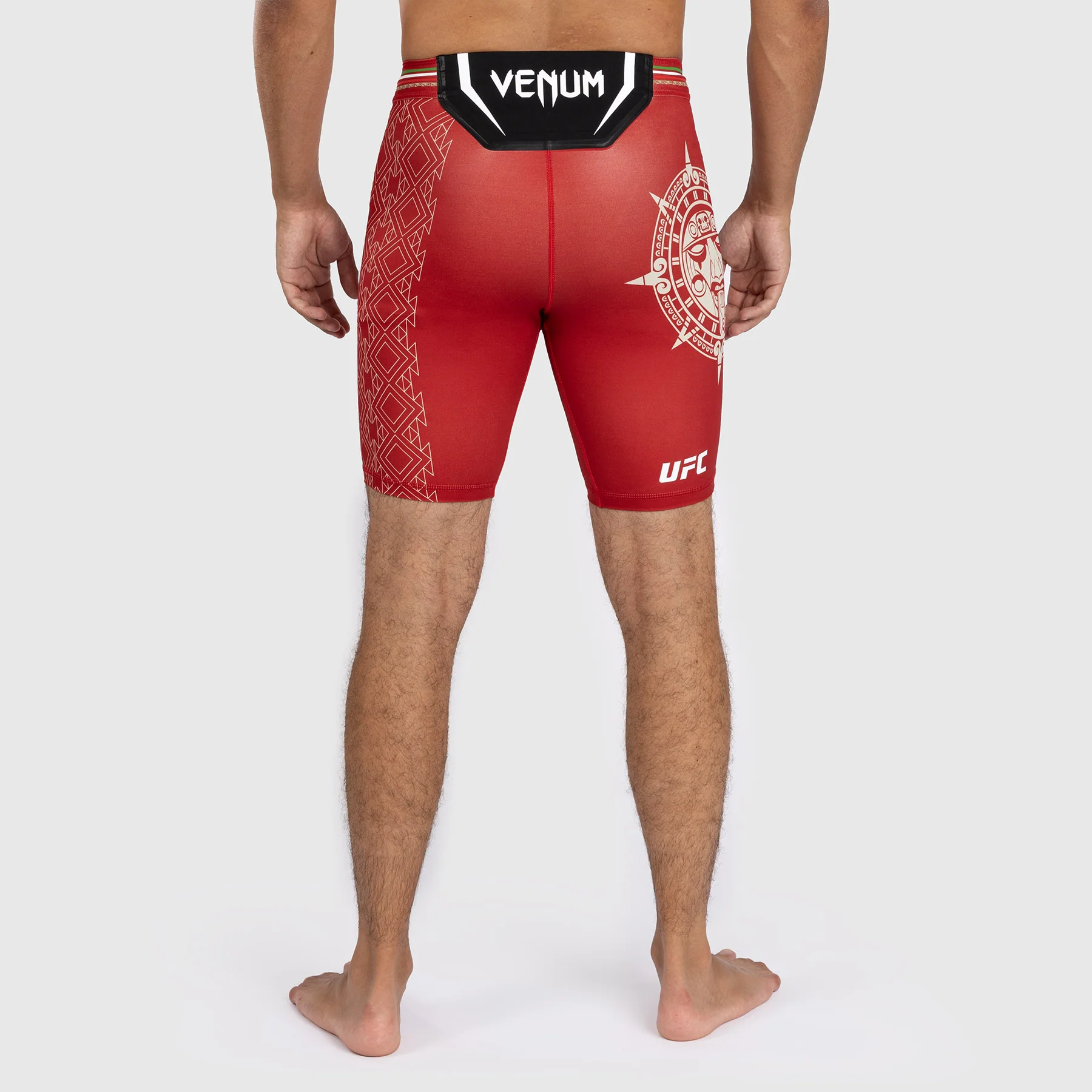 Noche UFC by Venum Personalized Authentic Fight Night Men’s Vale Tudo Short - Red - Image 3