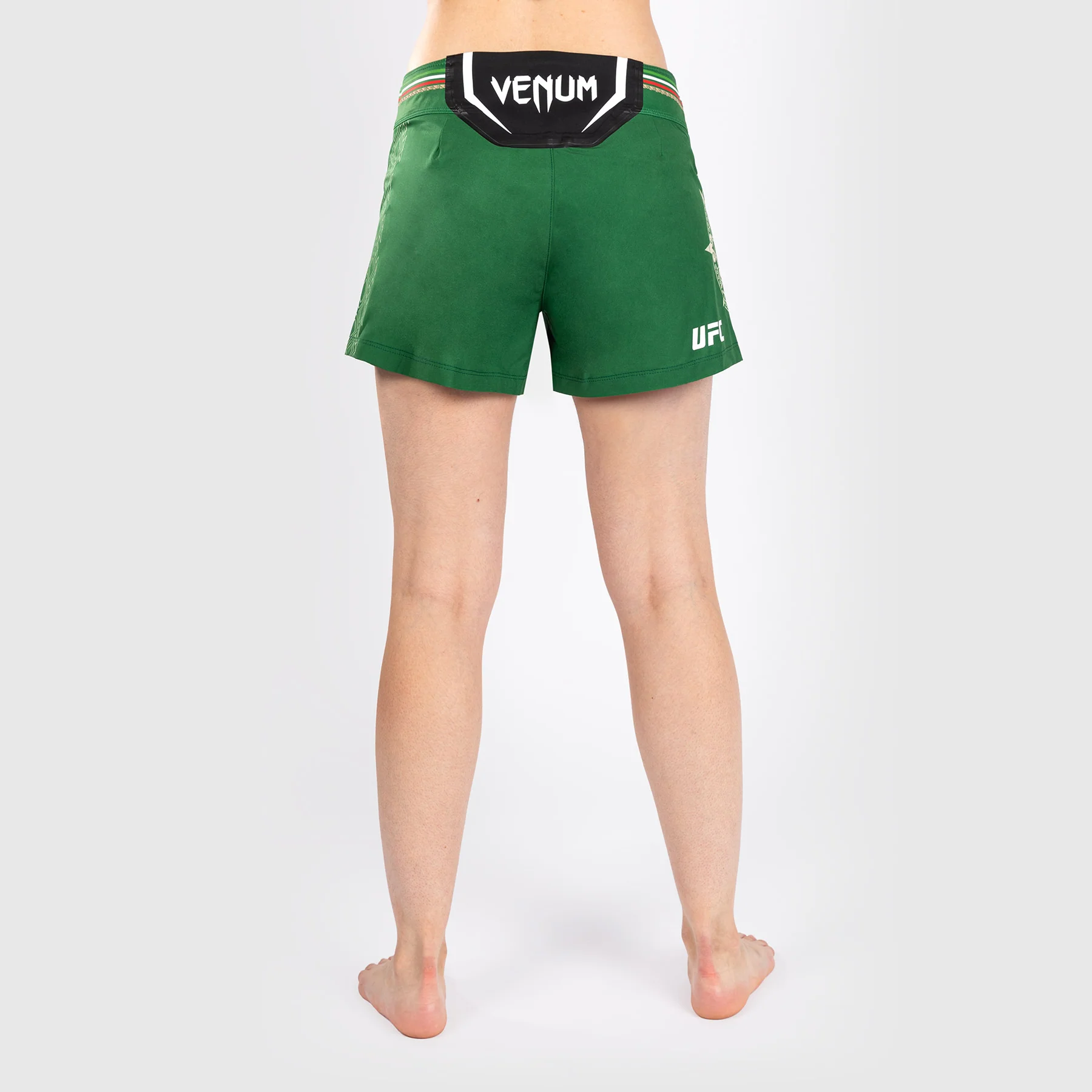 Noche UFC by Venum Authentic Fight Night Womenâs Fight Short - Green - Image 2