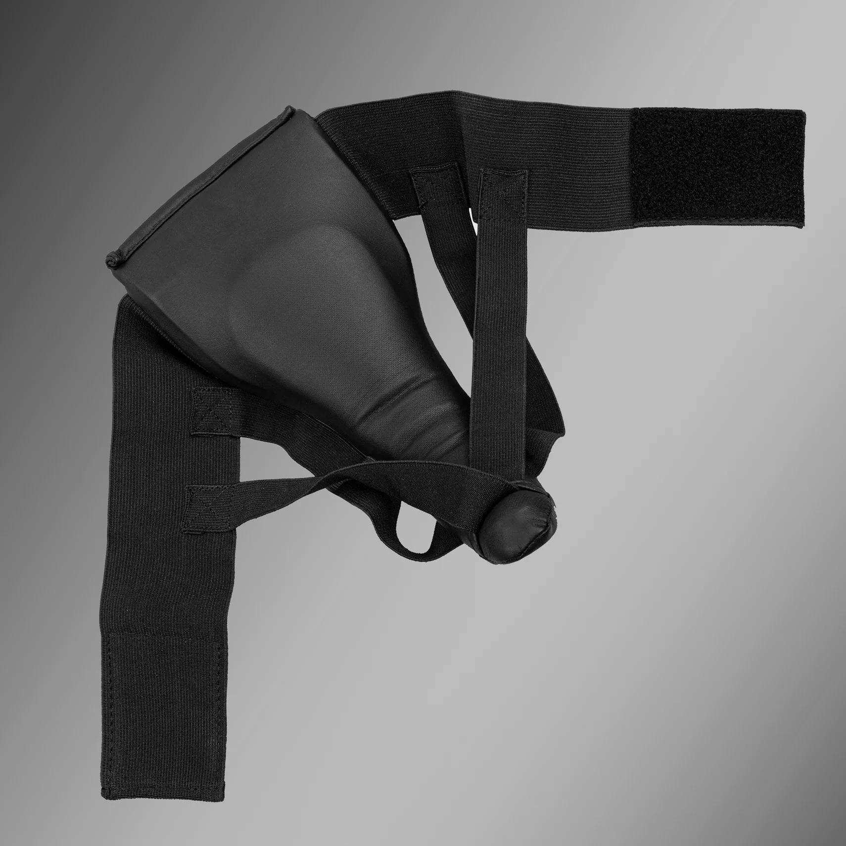 Ringhorns Charger by Venum Women’s Groin Guard and Jockstrap – Black - Image 4