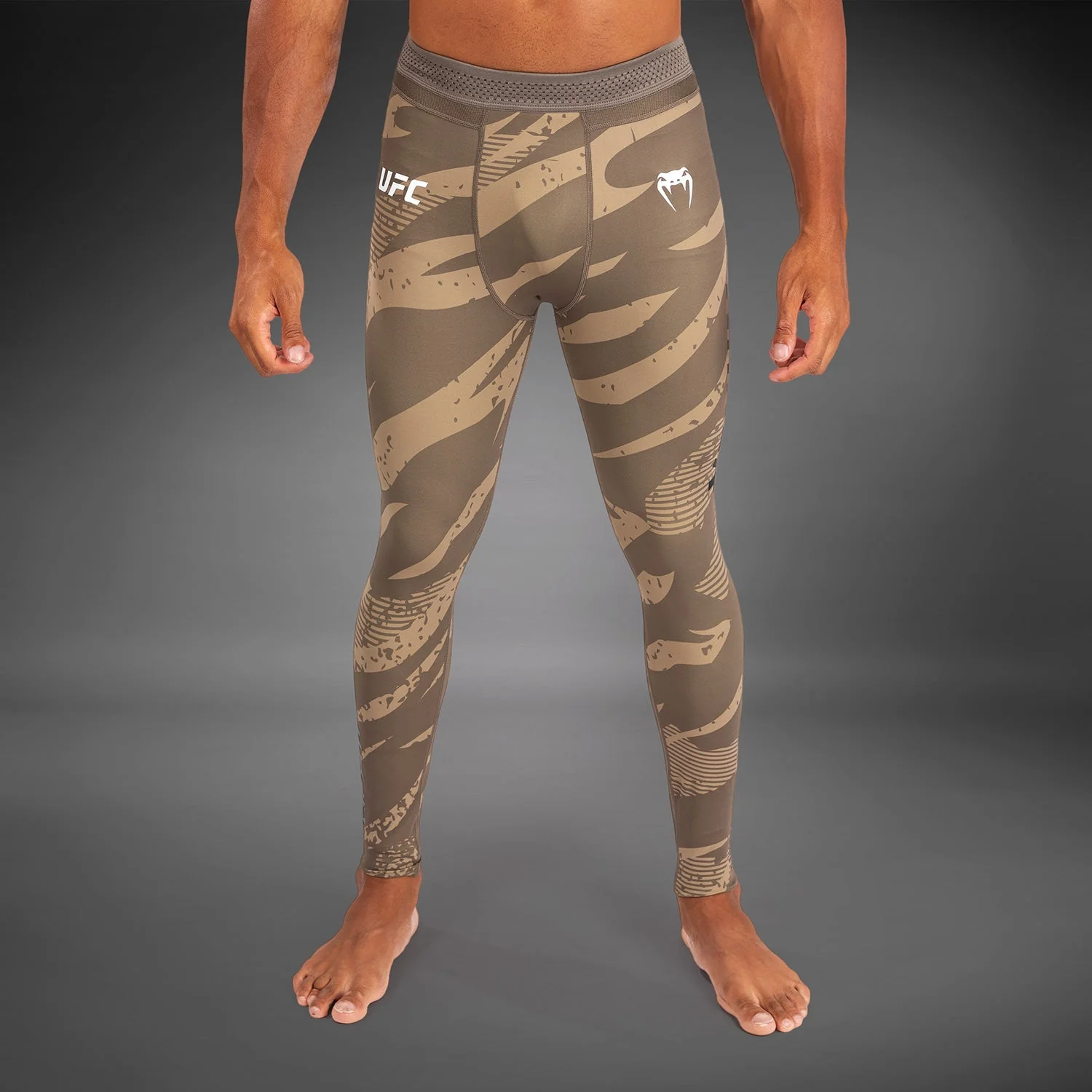 UFC Adrenaline by Venum Fight Week Performance Men’s Tight - Desert Camo - Image 8