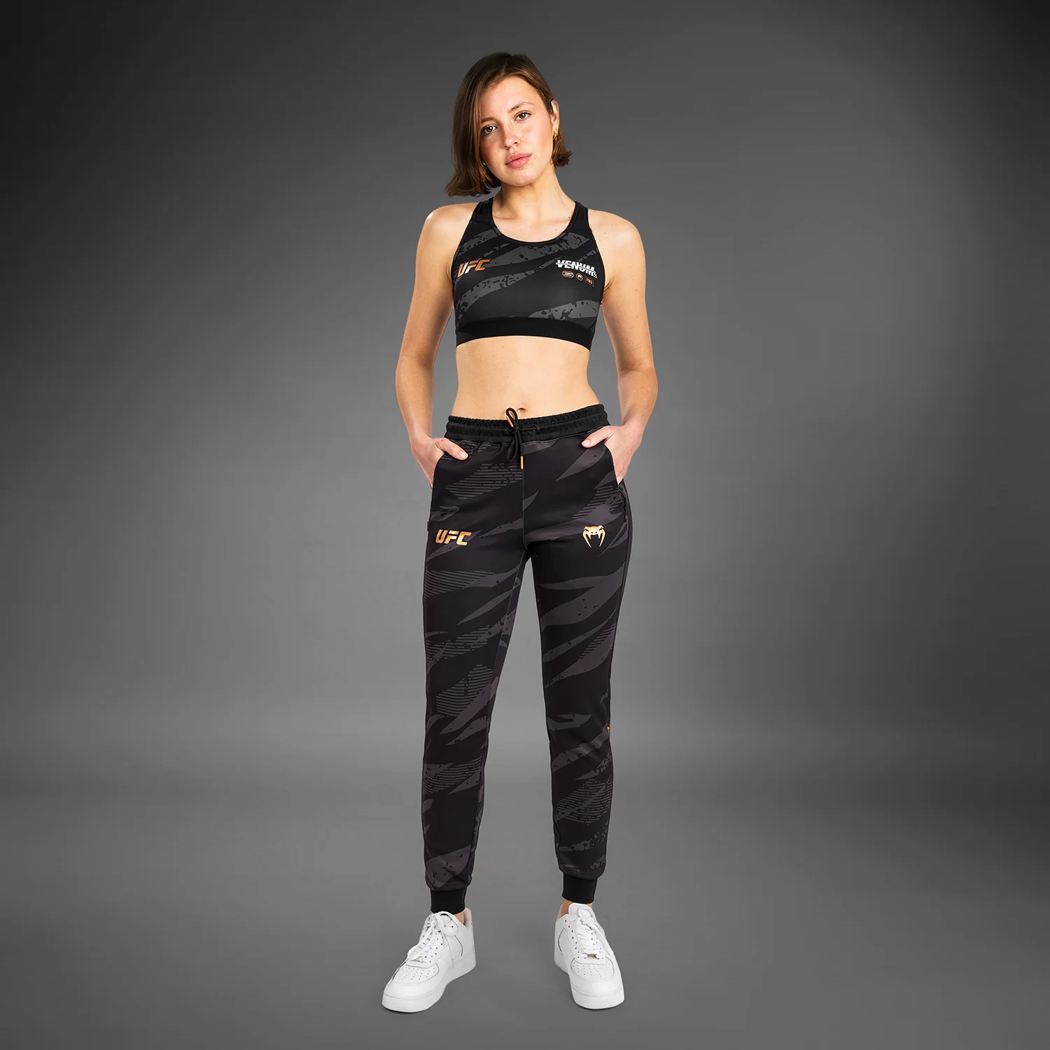 UFC Adrenaline by Venum Fight Week Women’s Pant - Urban Camo - Image 5