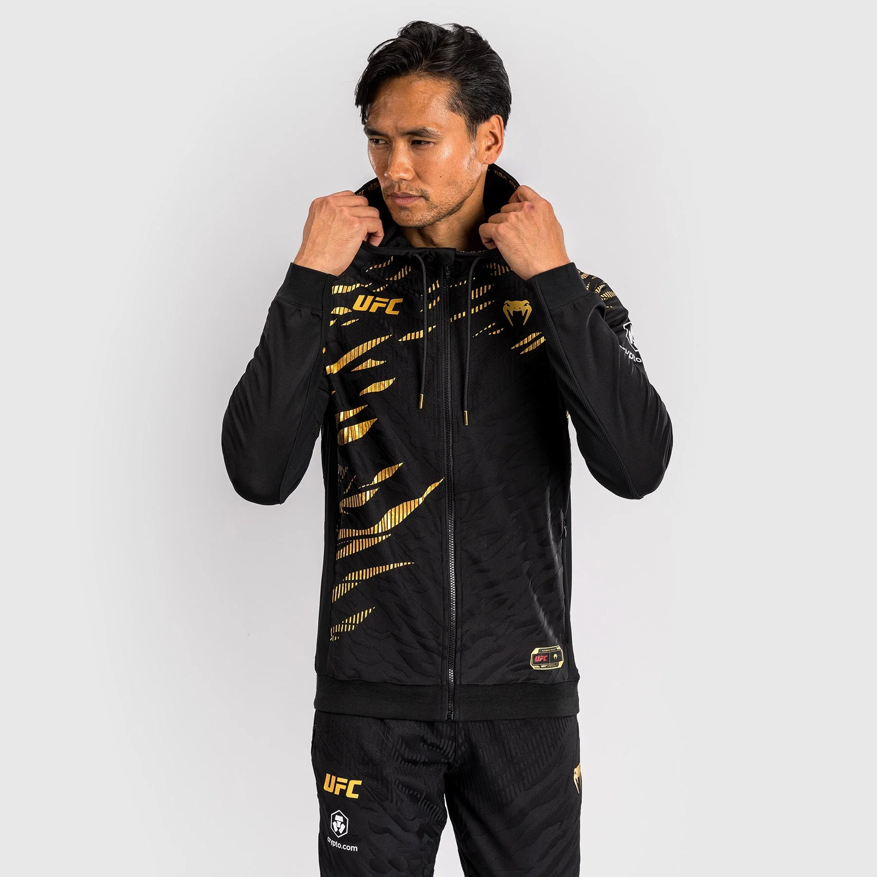UFC Fusion by Venum Authentic Fight Night Men’s Walkout Hoodie - Champion