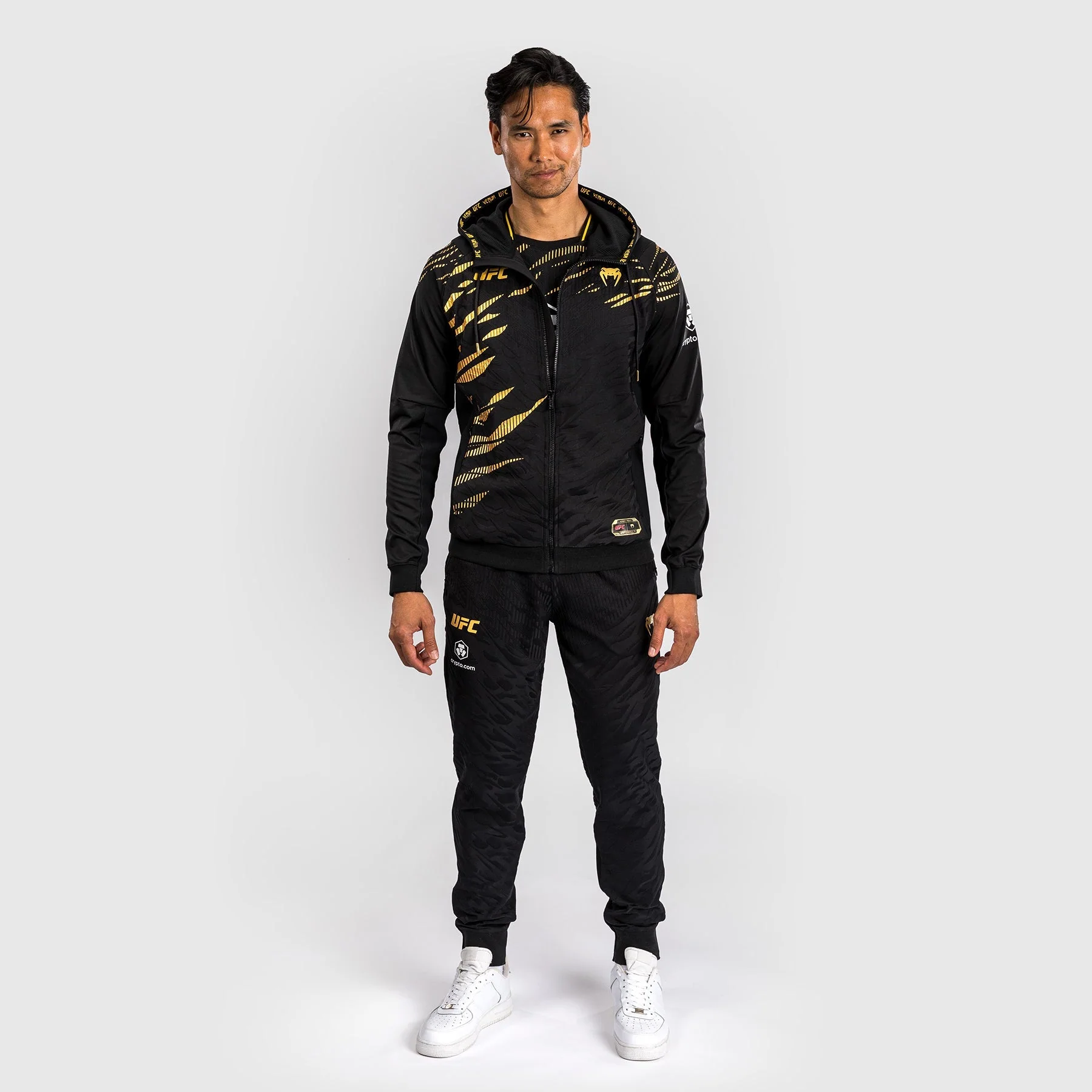 UFC Fusion by Venum Authentic Fight Night Men’s Walkout Hoodie - Champion - Image 5