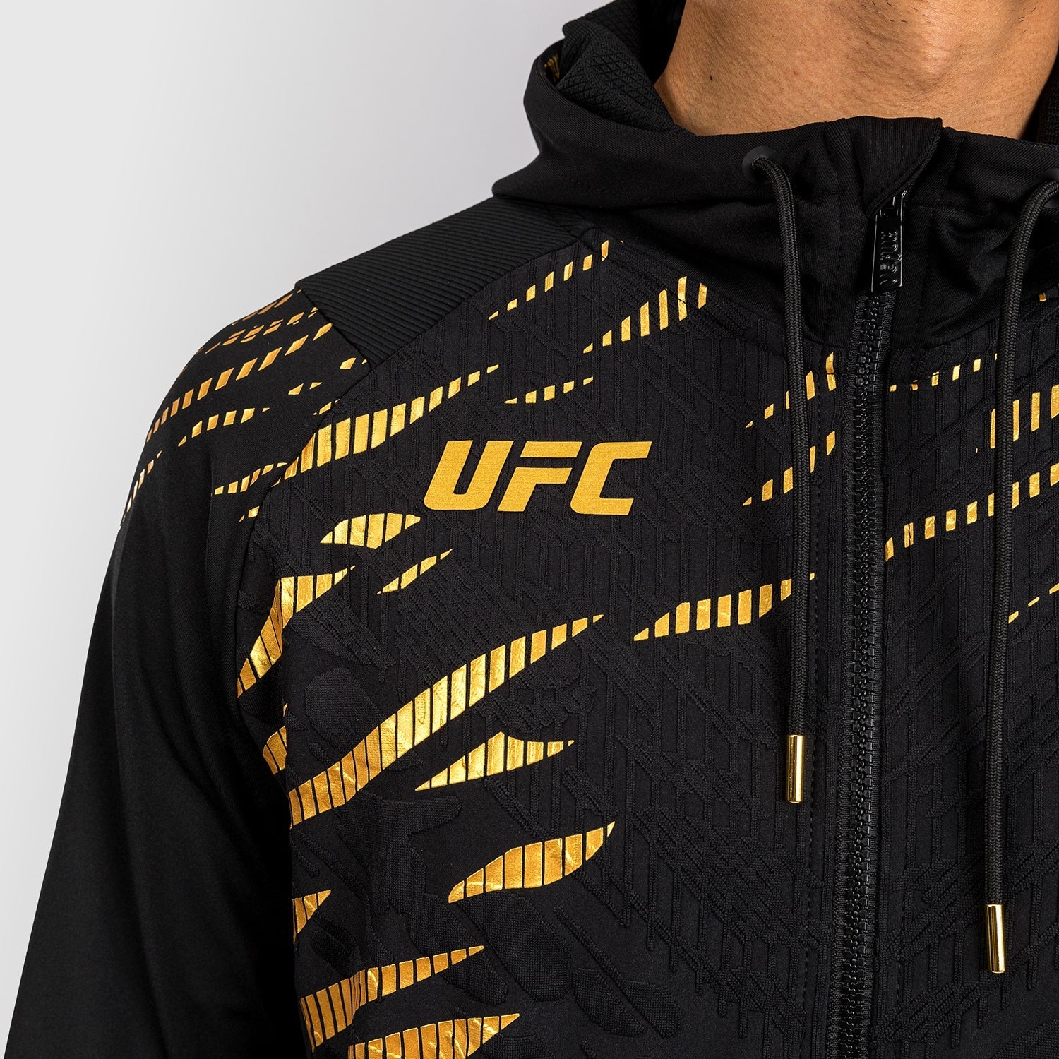 UFC Fusion by Venum Authentic Fight Night Men’s Walkout Hoodie - Champion - Image 8
