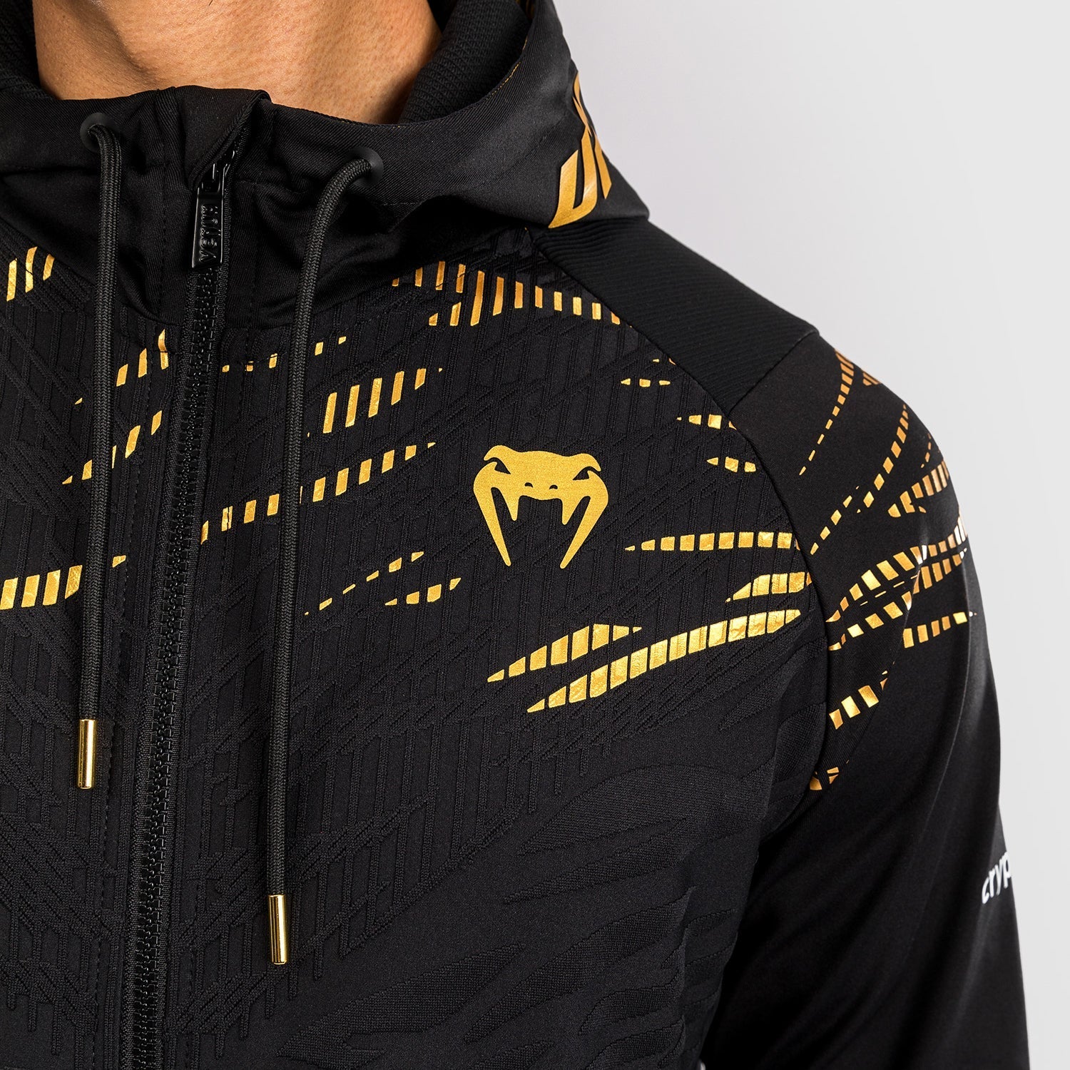 UFC Fusion by Venum Authentic Fight Night Men’s Walkout Hoodie - Champion - Image 9