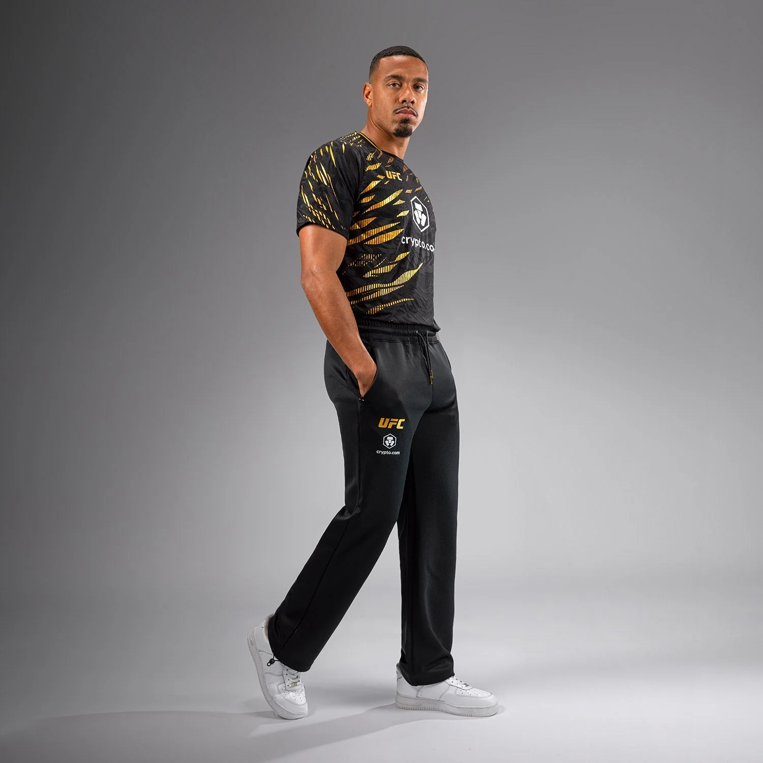 UFC Fusion by Venum Authentic Fight Night Men’s Straight Leg Walkout Pant - Champion - Image 2