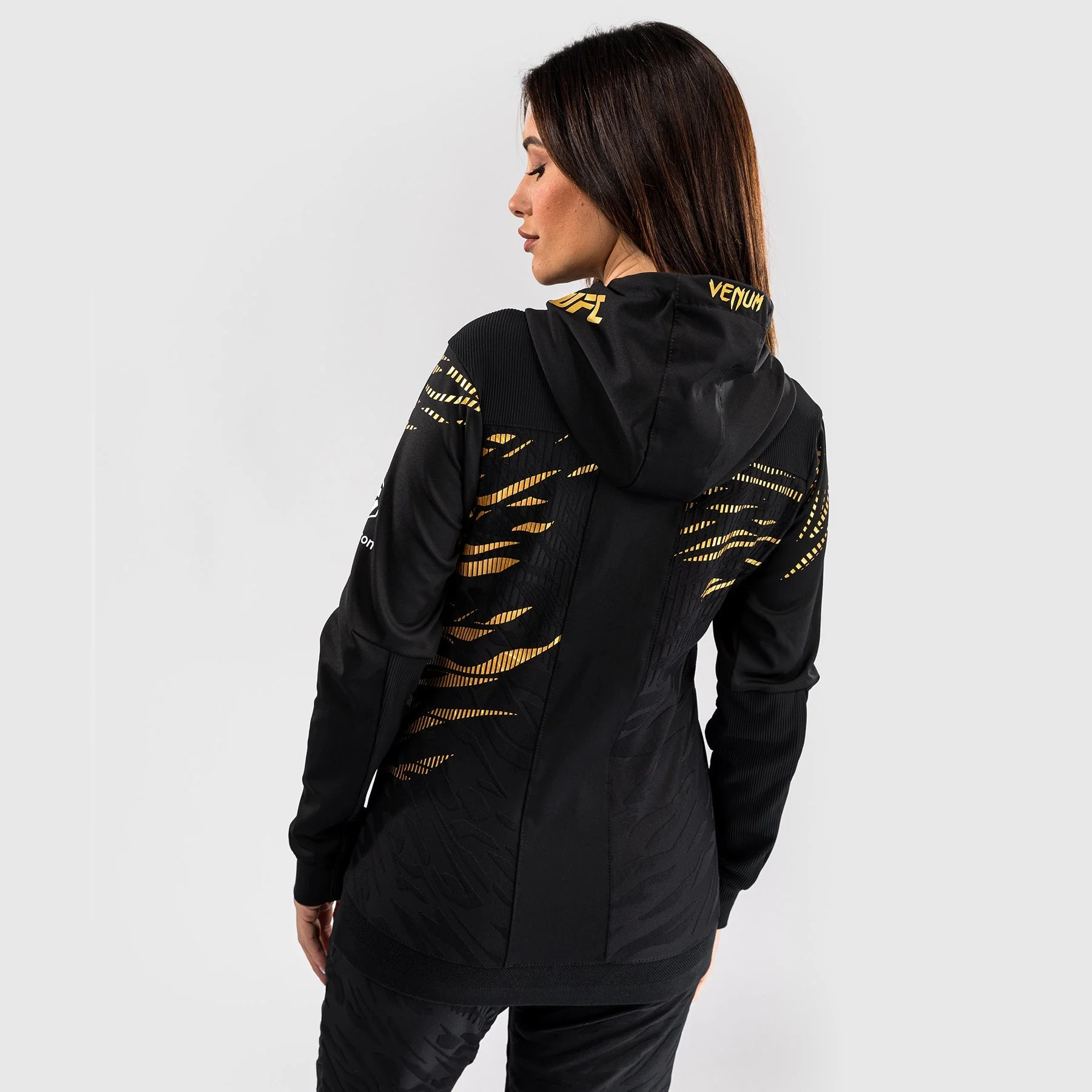 UFC Fusion by Venum Authentic Fight Night Women’s Walkout Hoodie - Champion - Image 5