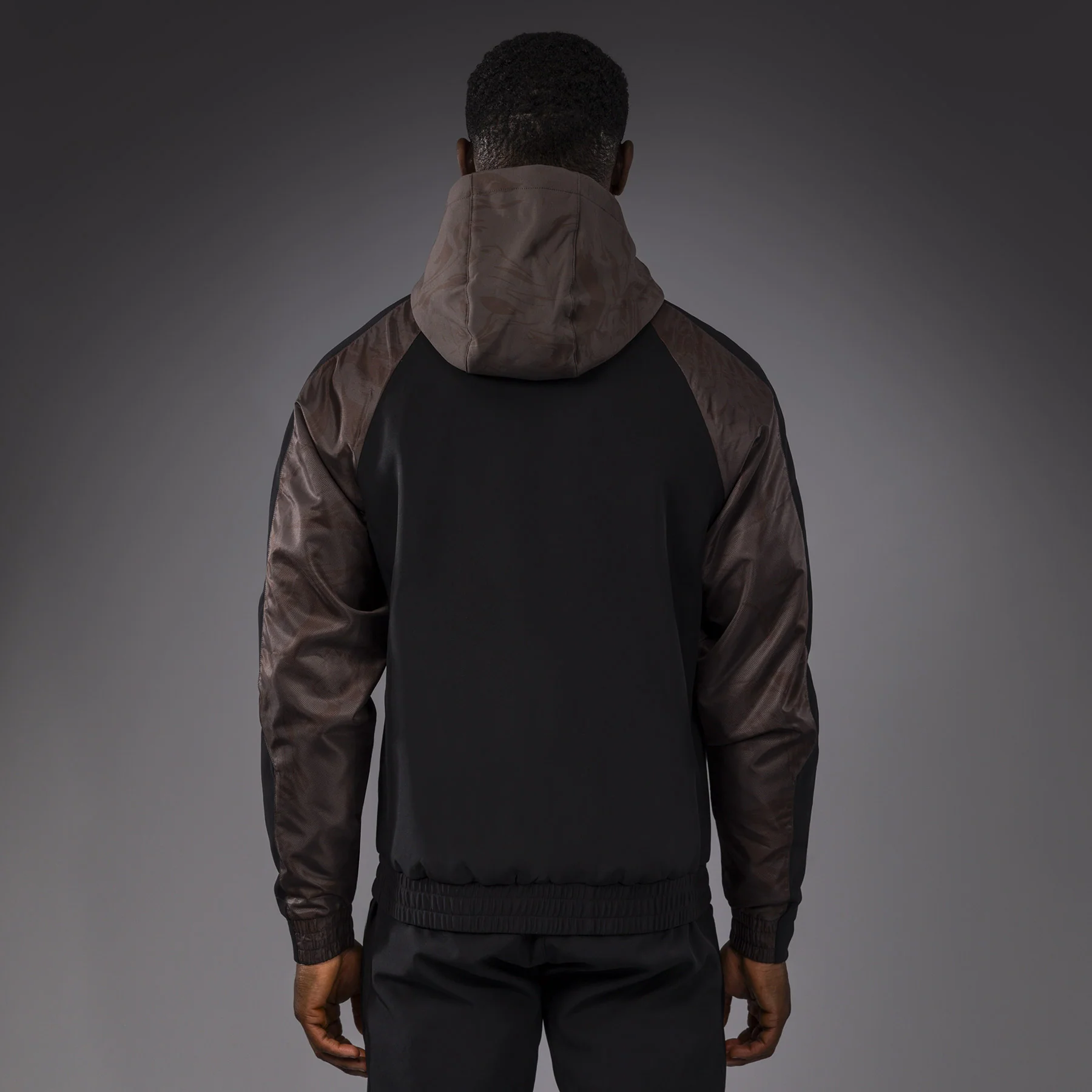 UFC Fusion by Venum Fight Week Men’s Zip Hoodie - Earthen Brown - Image 2