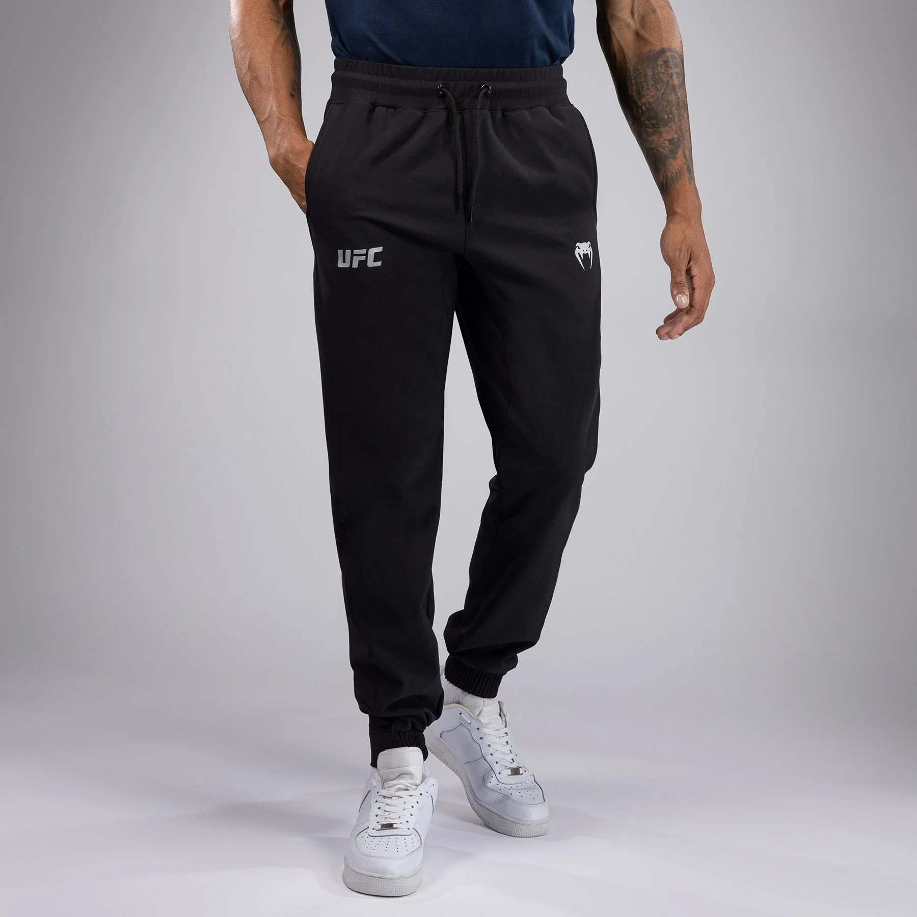 UFC Fusion by Venum Fight Week Men’s Pant - Black - Image 3