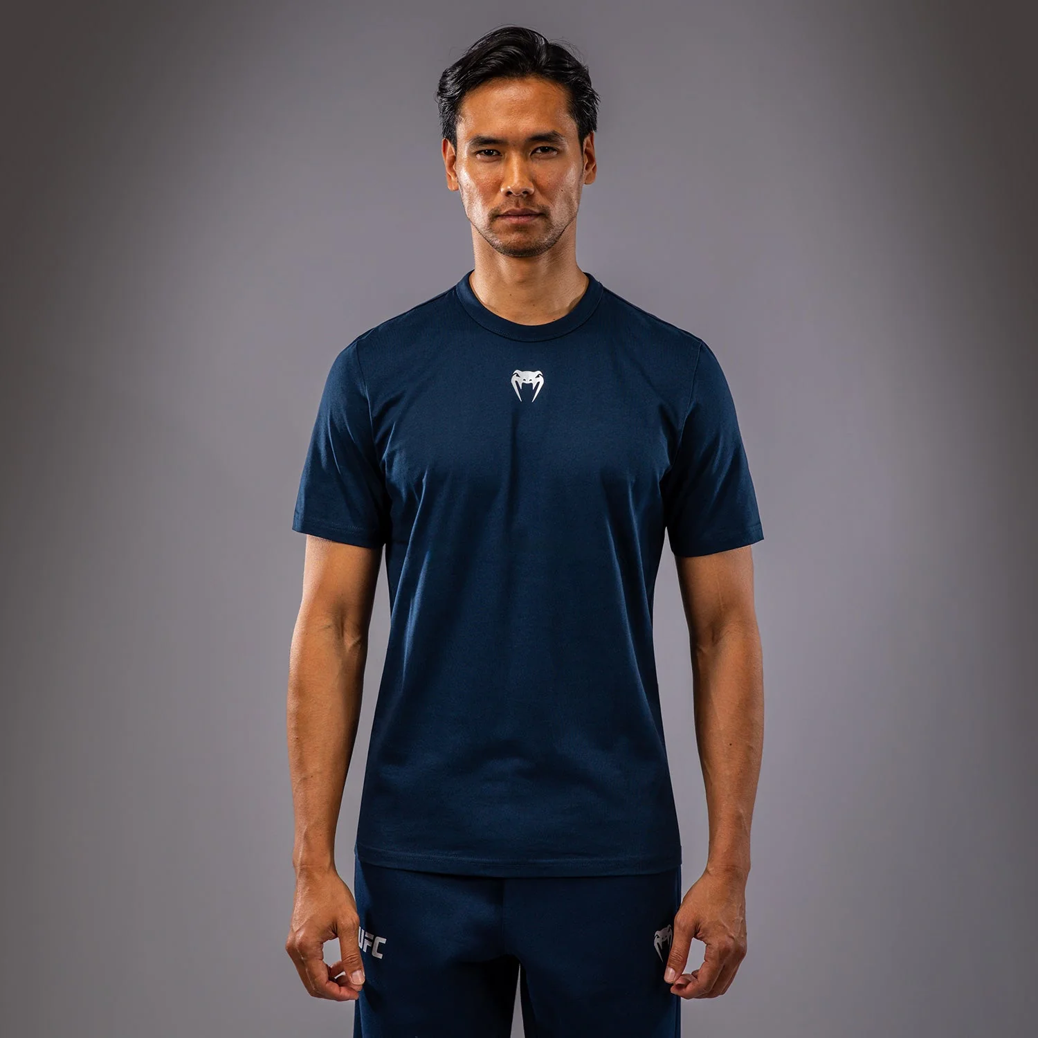UFC Fusion by Venum Fight Week Men’s Short Sleeve T-Shirt - Solid Oceanic Blue