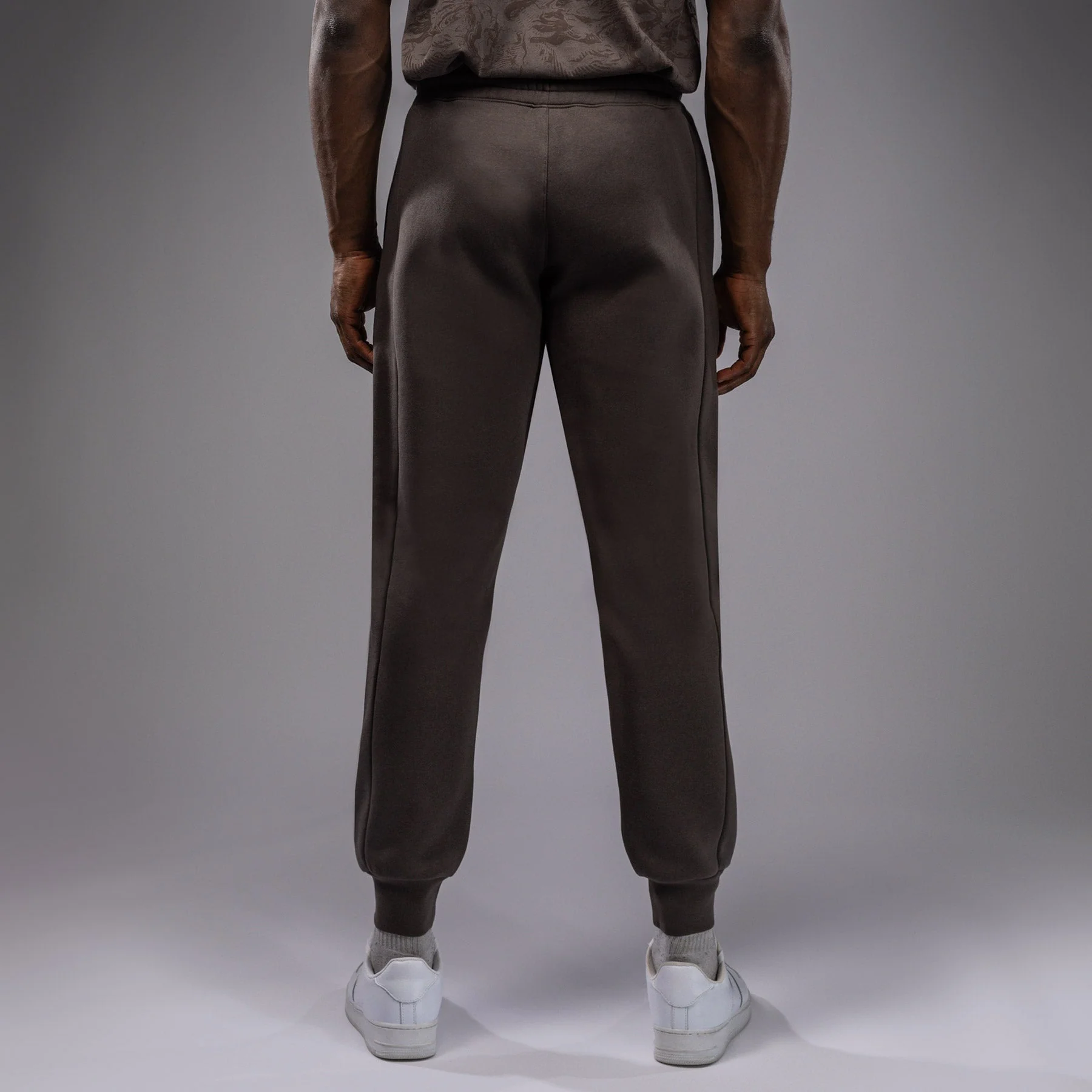 UFC Fusion by Venum Fight Week Men’s Cotton Pant - Solid Earthen Brown - Image 3