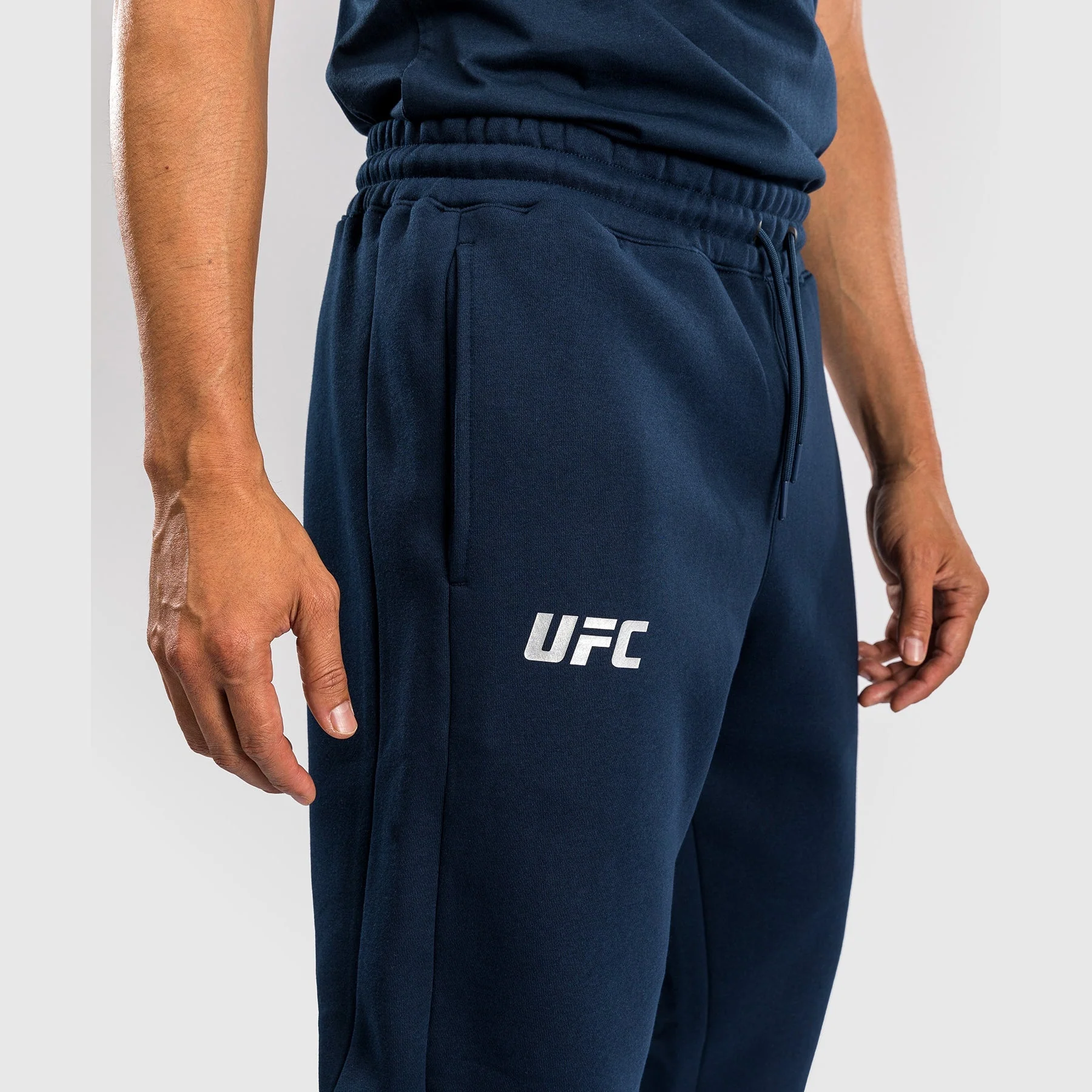 UFC Fusion by Venum Fight Week Men’s Cotton Pant - Solid Oceanic Blue - Image 7