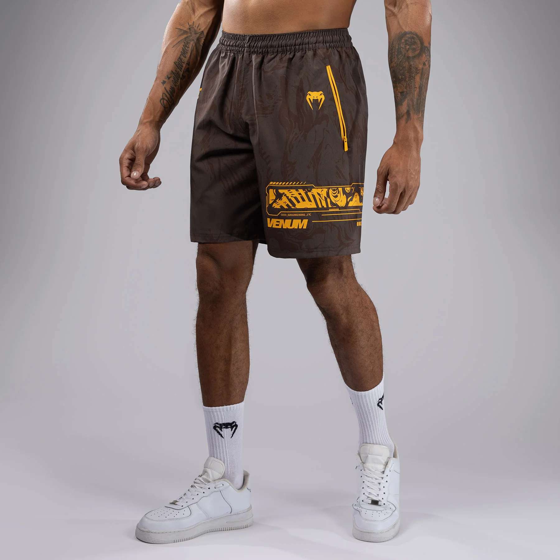 UFC Fusion by Venum Fight Week Men’s Performance Short - Earthen Brown - Image 4