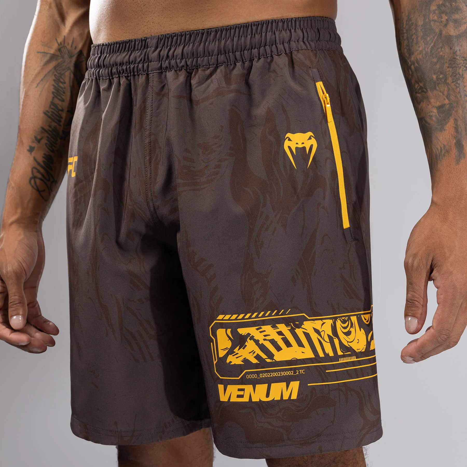 UFC Fusion by Venum Fight Week Men’s Performance Short - Earthen Brown - Image 8