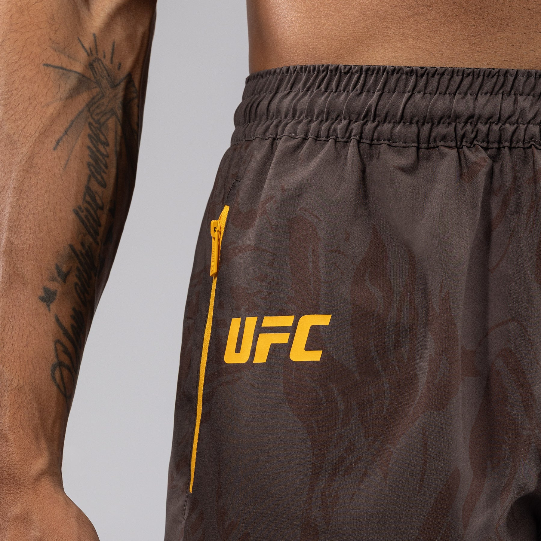 UFC Fusion by Venum Fight Week Men’s Performance Short - Earthen Brown - Image 9
