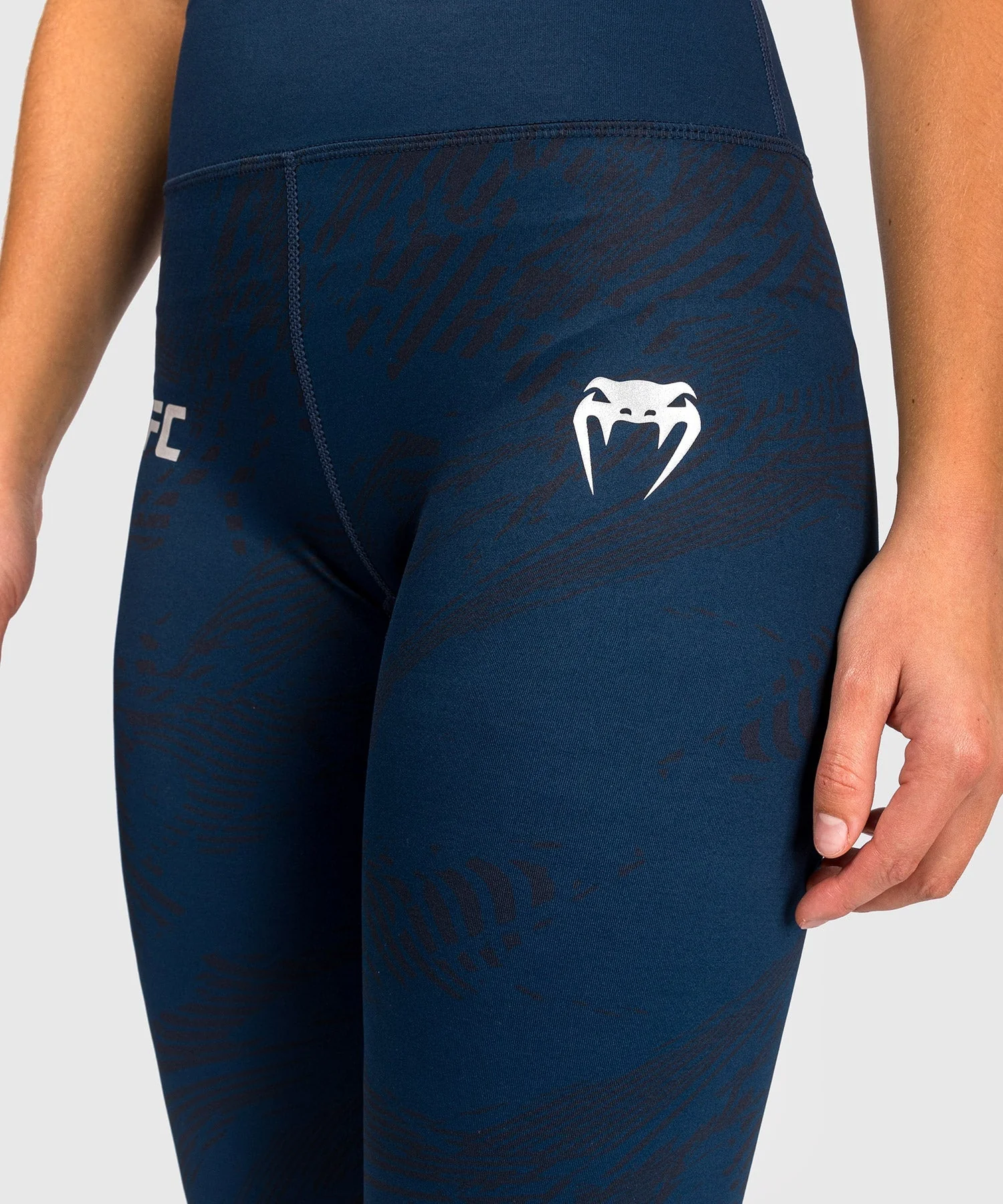 UFC Fusion by Venum Fight Week Women’s Performance Tight - Oceanic Blue - Image 11