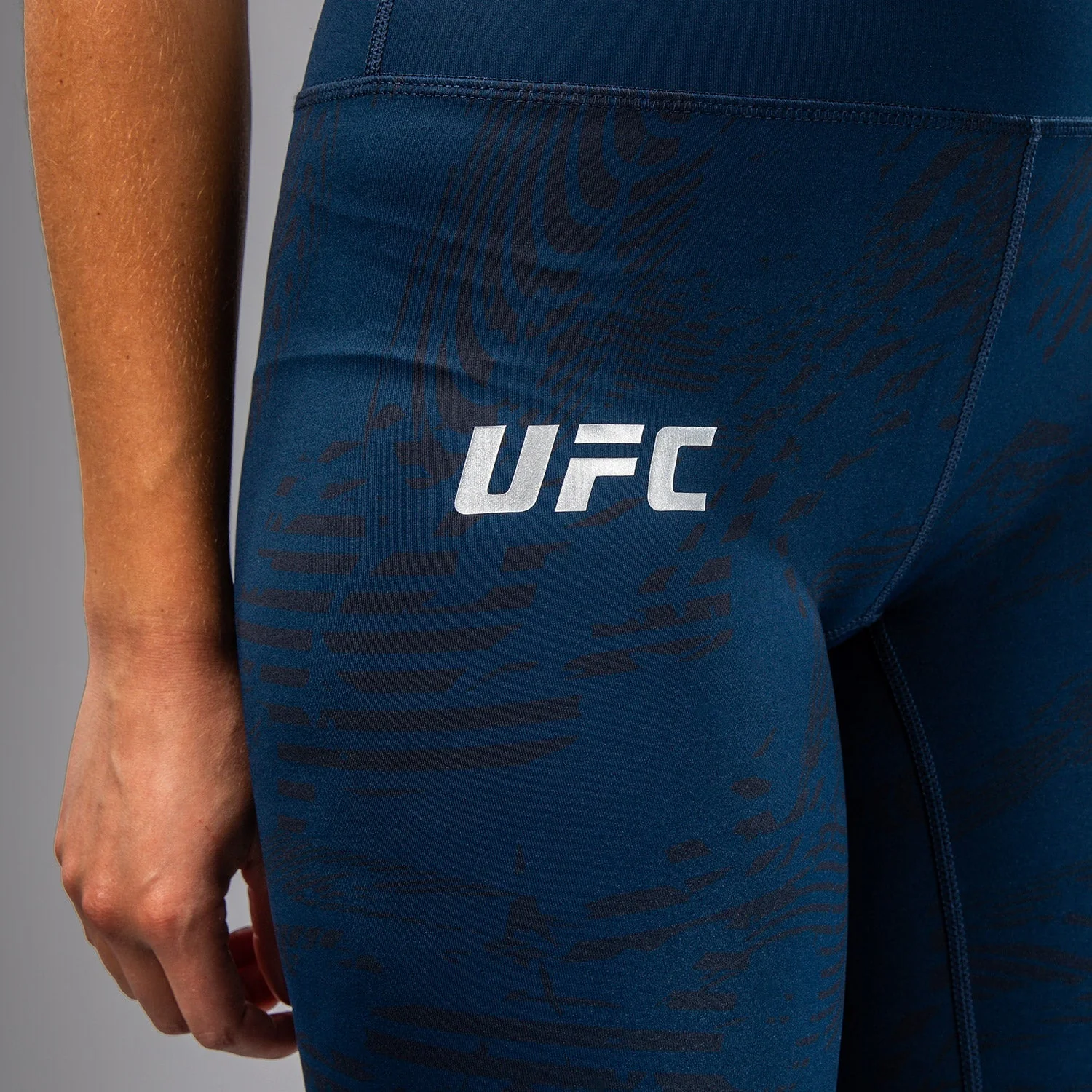 UFC Fusion by Venum Fight Week Women’s Performance Tight - Oceanic Blue - Image 7