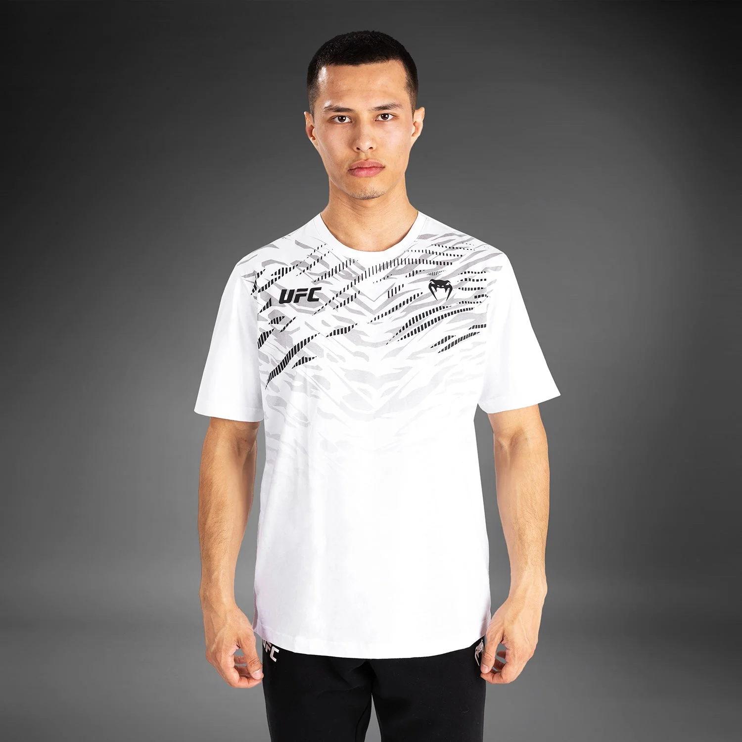 UFC Fusion by Venum Men’s Replica Short Sleeve T-Shirt - White - Image 6