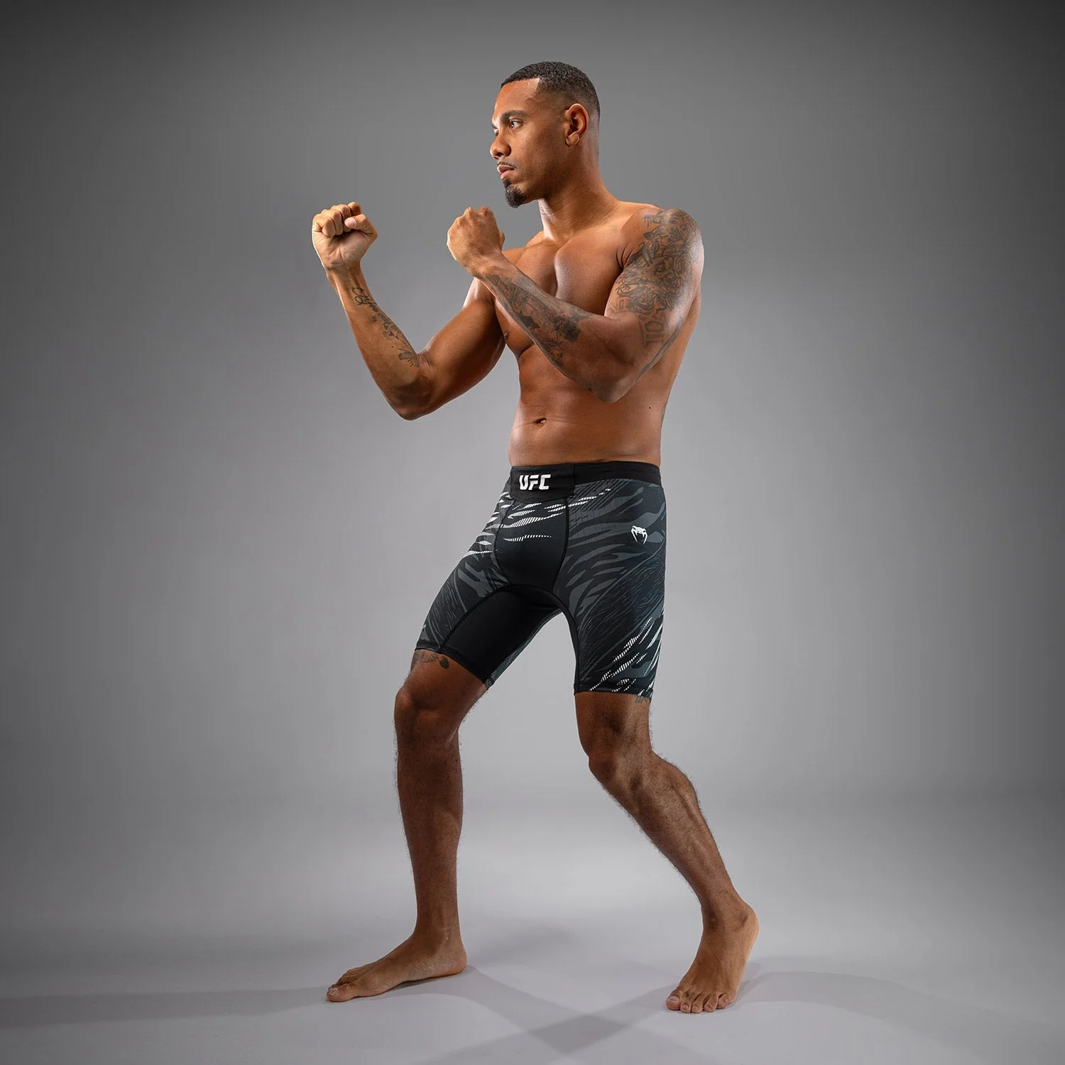 UFC Fusion by Venum Personalized Authentic Fight Night Men’s Vale Tudo Short - Black - Image 6