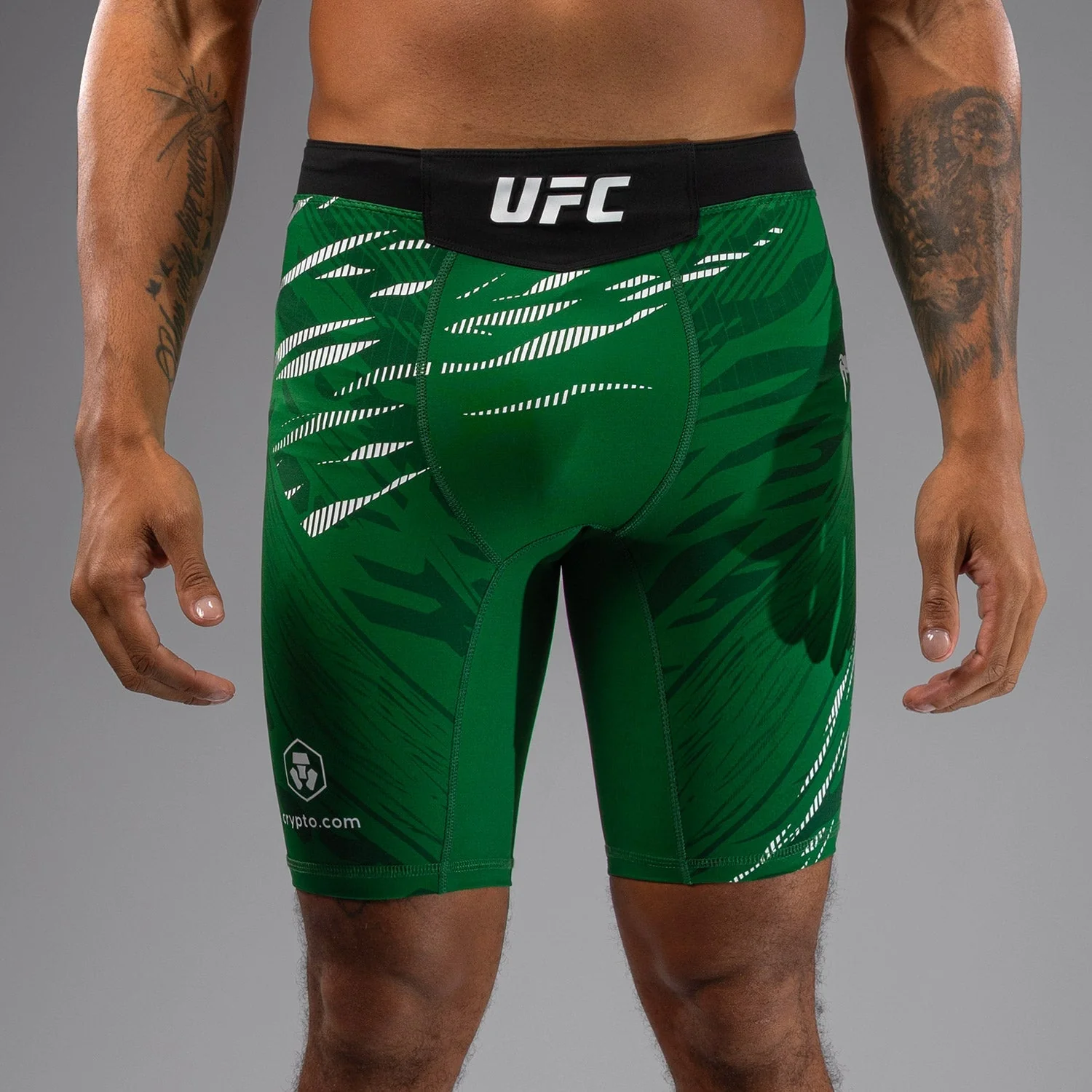 UFC Fusion by Venum Personalized Authentic Fight Night Men’s Vale Tudo Short - Green - Image 8