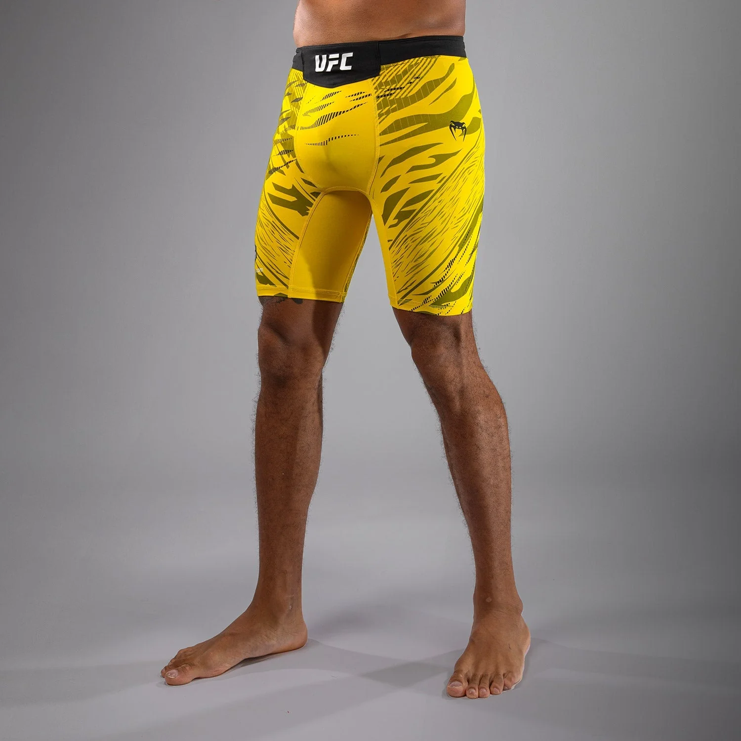 UFC Fusion by Venum Personalized Authentic Fight Night Men’s Vale Tudo Short - Yellow - Image 3