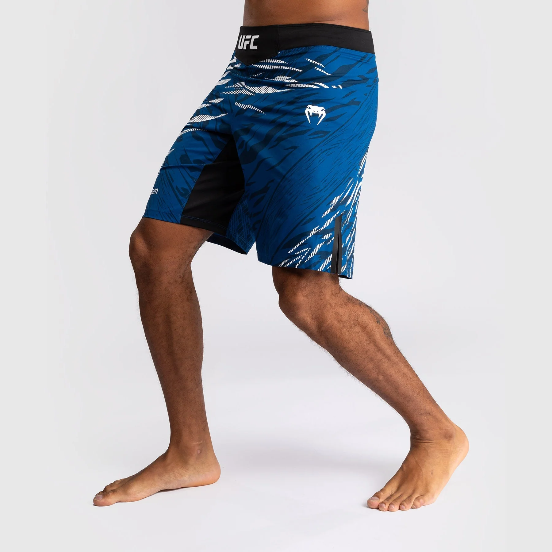 UFC Fusion by Venum Personalized Authentic Fight Night Men's Fight Short - Long Fit - Blue - Image 3