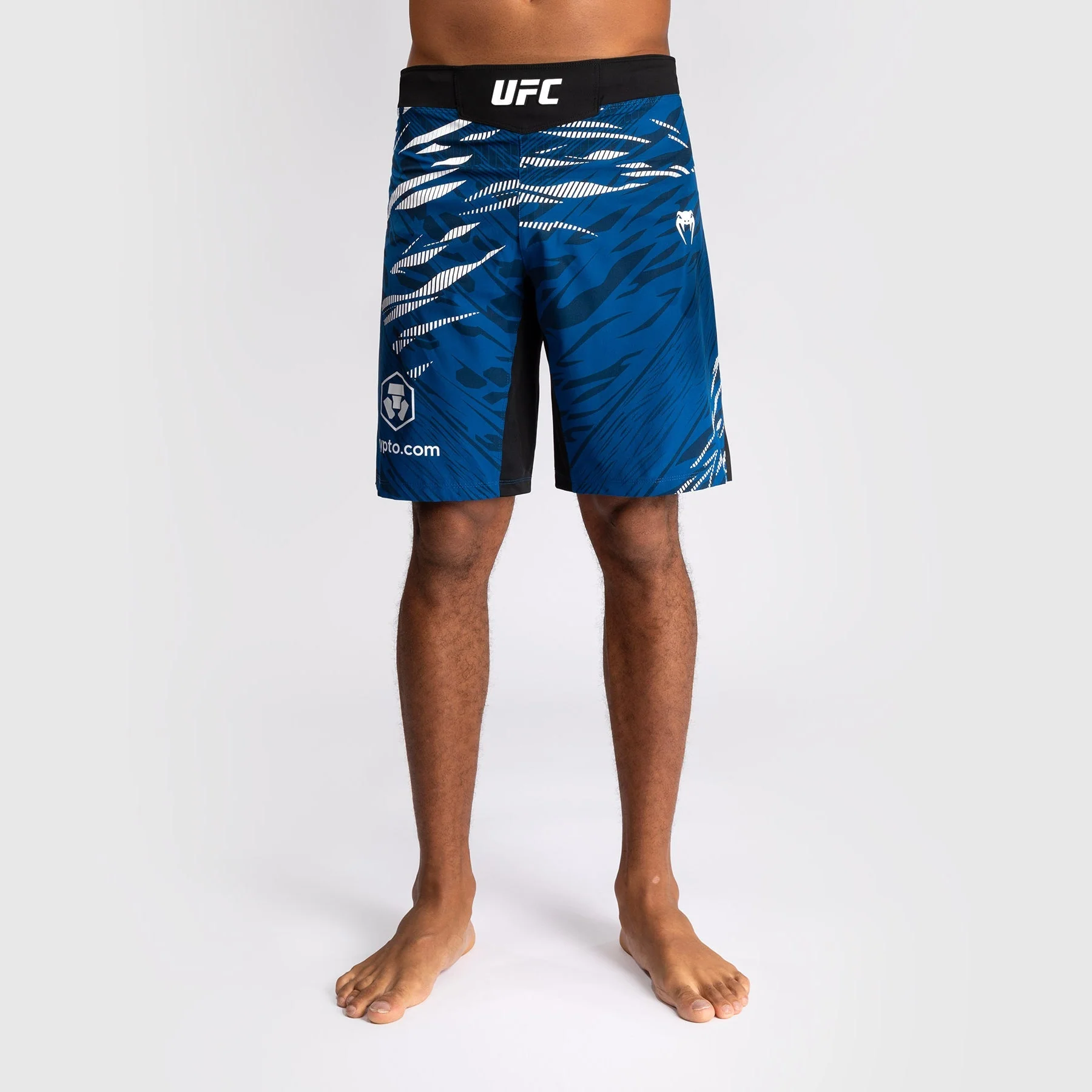 UFC Fusion by Venum Personalized Authentic Fight Night Men's Fight Short - Long Fit - Blue - Image 8