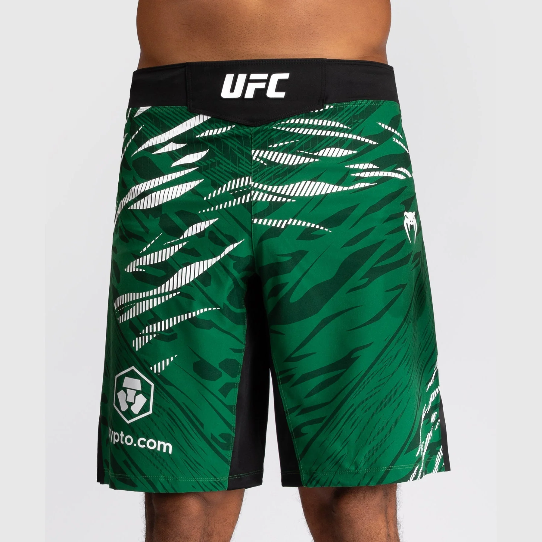 UFC Fusion by Venum Personalized Authentic Fight Night Men's Fight Short - Long Fit - Green - Image 7