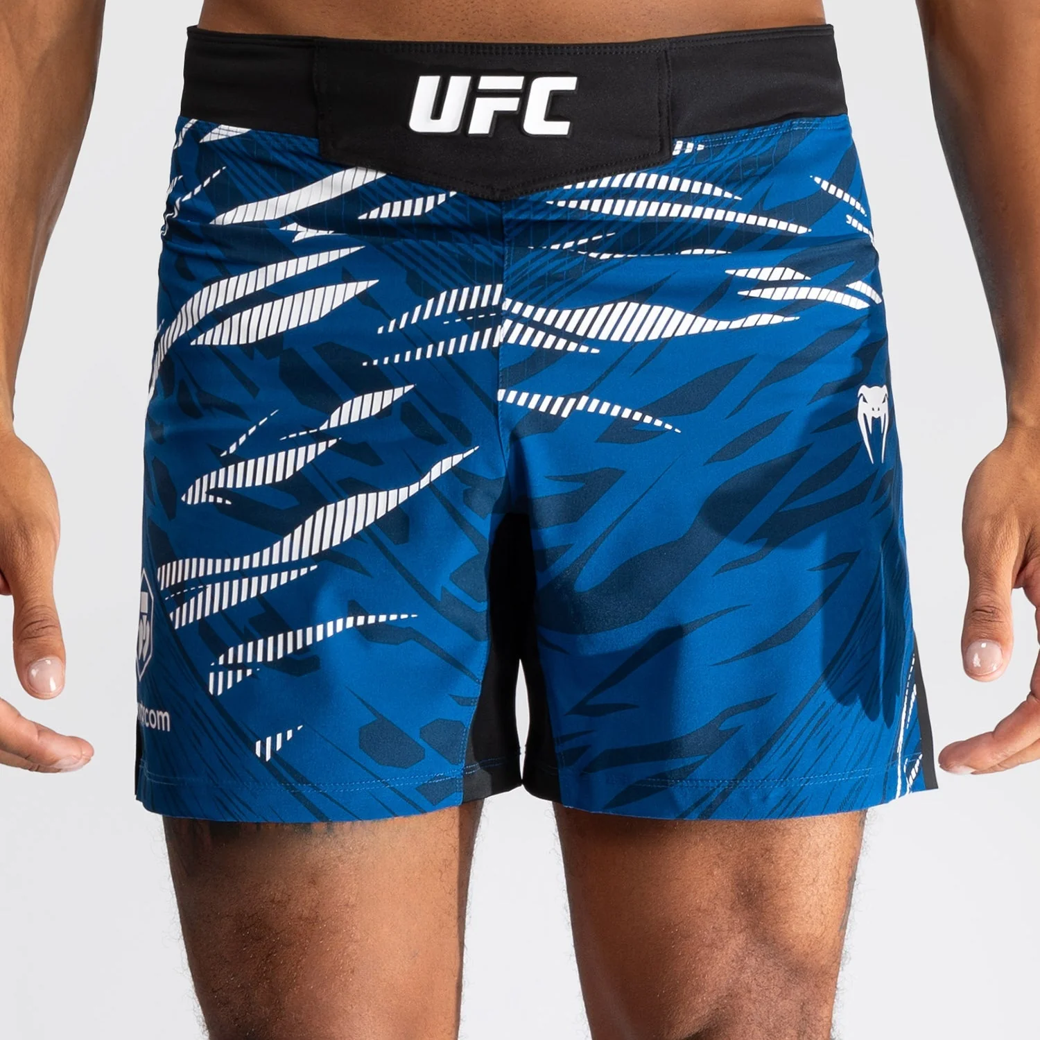 UFC Fusion by Venum Personalized Authentic Fight Night Men's Fight Short - Short Fit - Blue - Image 7