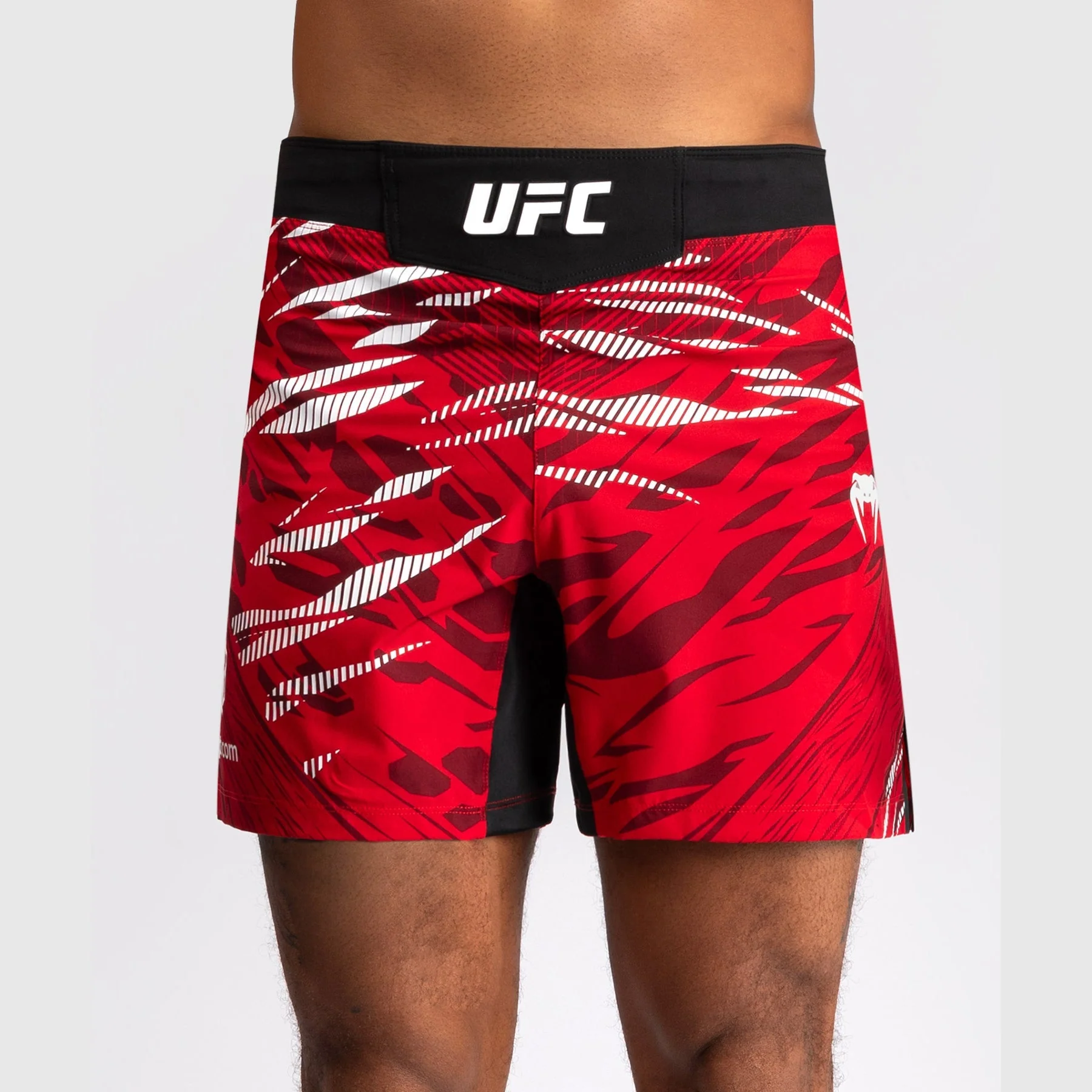 UFC Fusion by Venum Personalized Authentic Fight Night Men's Fight Short - Short Fit - Red - Image 7