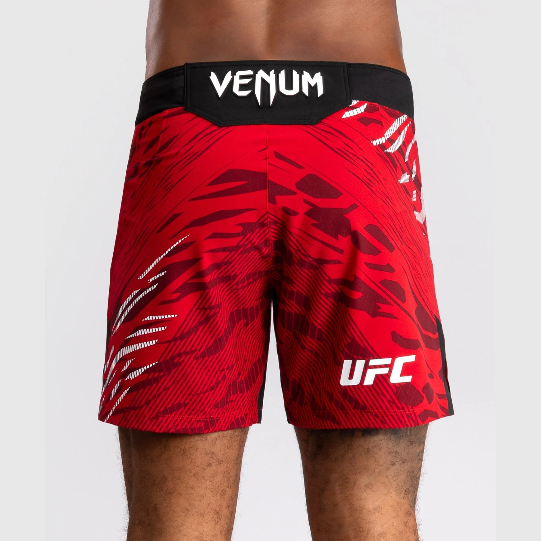 UFC Fusion by Venum Personalized Authentic Fight Night Men's Fight Short - Short Fit - Red - Image 8