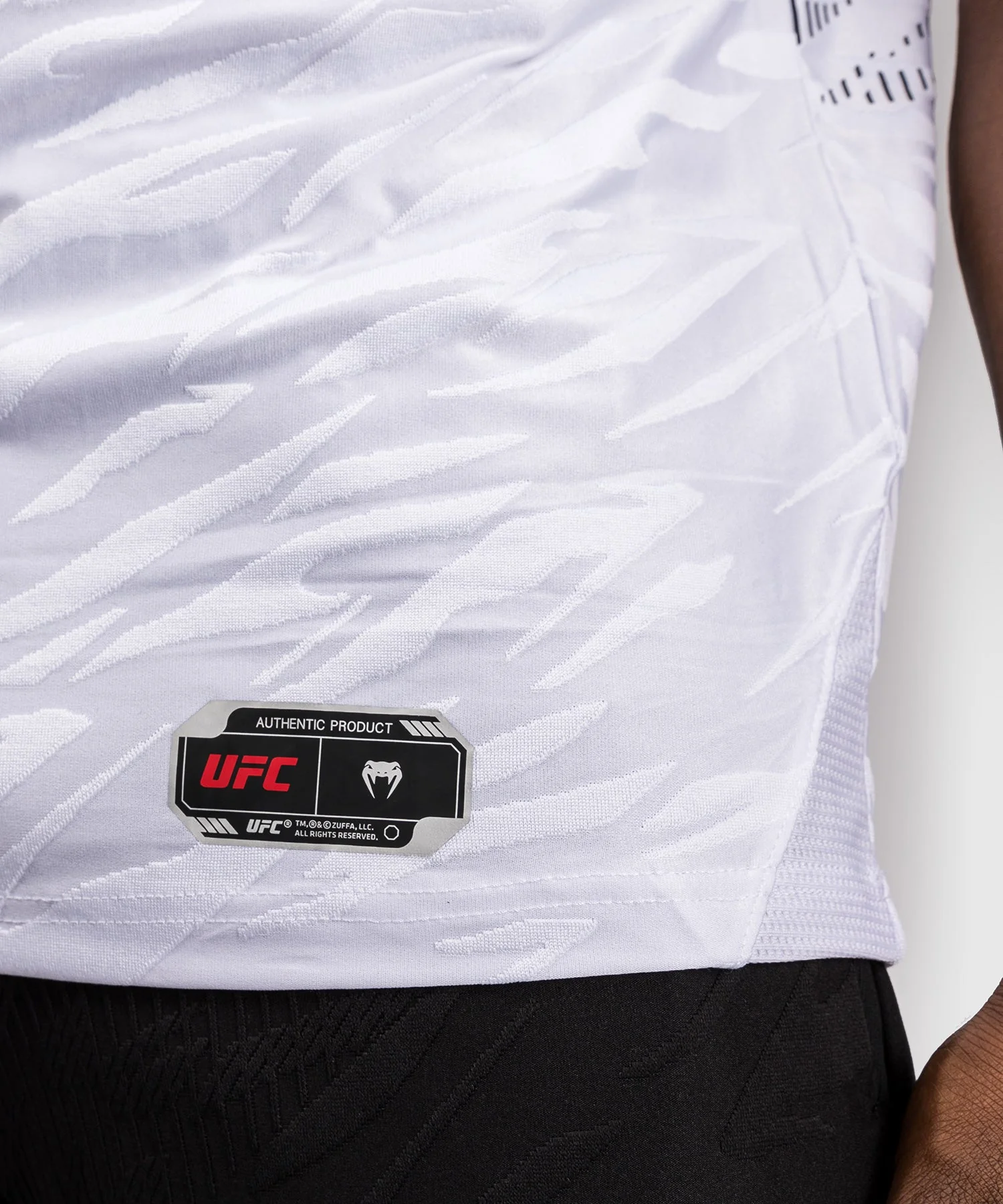 UFC Fusion by Venum Personalized Authentic Fight Night Men's Walkout Jersey - White - Image 18
