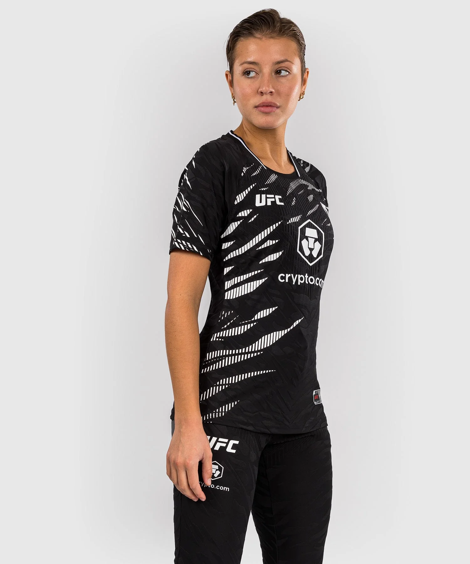 UFC Fusion by Venum Personalized Authentic Fight Night Women's Walkout Jersey - Black - Image 11