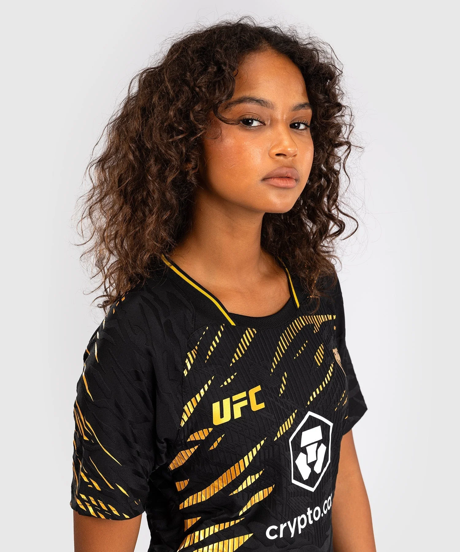 UFC Fusion by Venum Personalized Authentic Fight Night Women's Walkout Jersey - Champion - Image 5