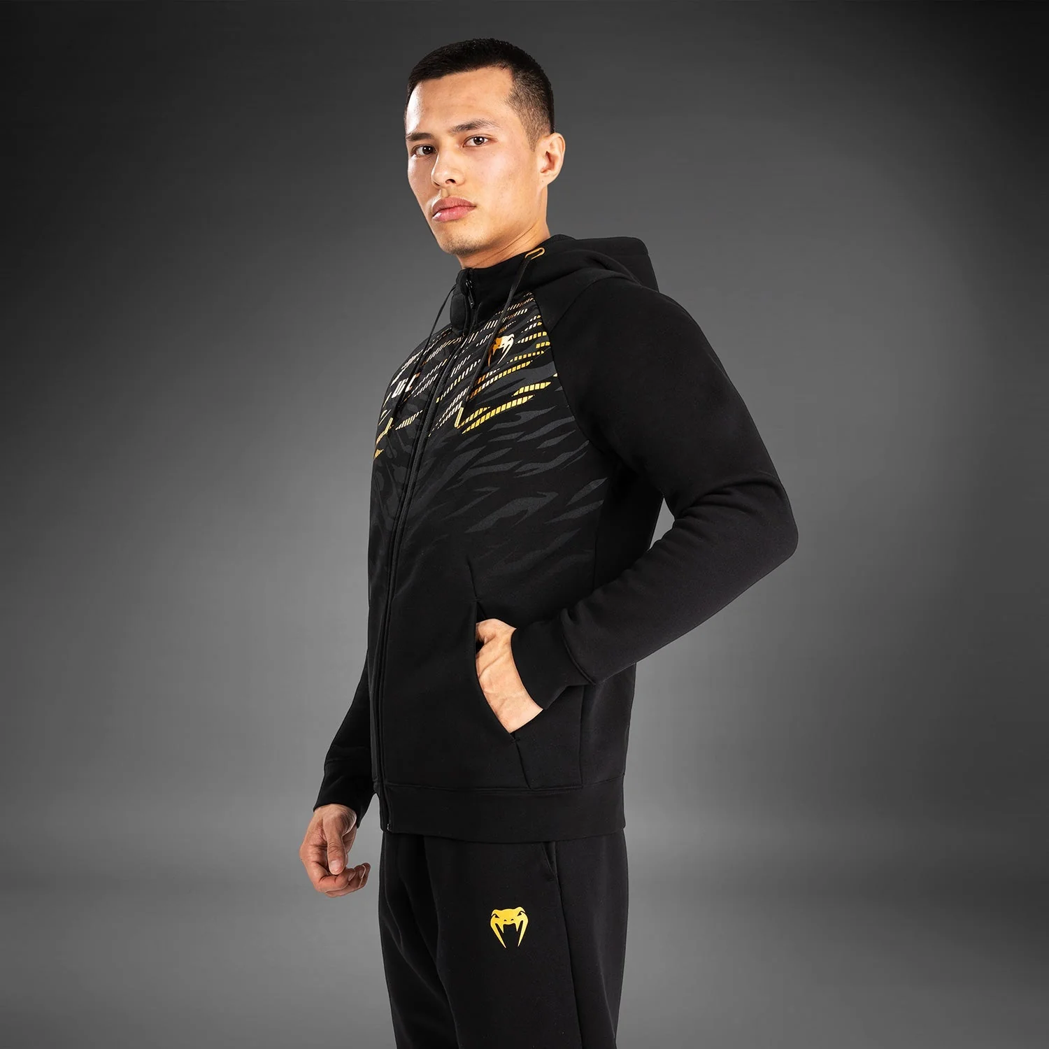 UFC Fusion by Venum Men’s Replica Zip Hoodie - Champion - Image 10