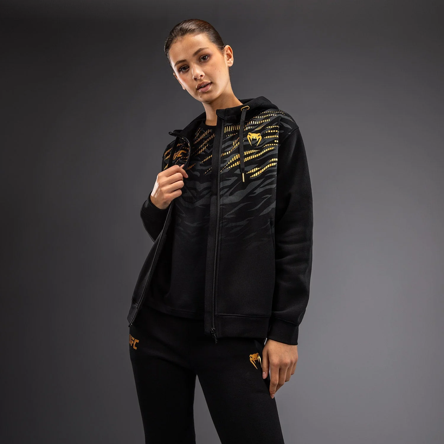 UFC Fusion by Venum Women’s Replica Zip Hoodie - Champion - Image 6