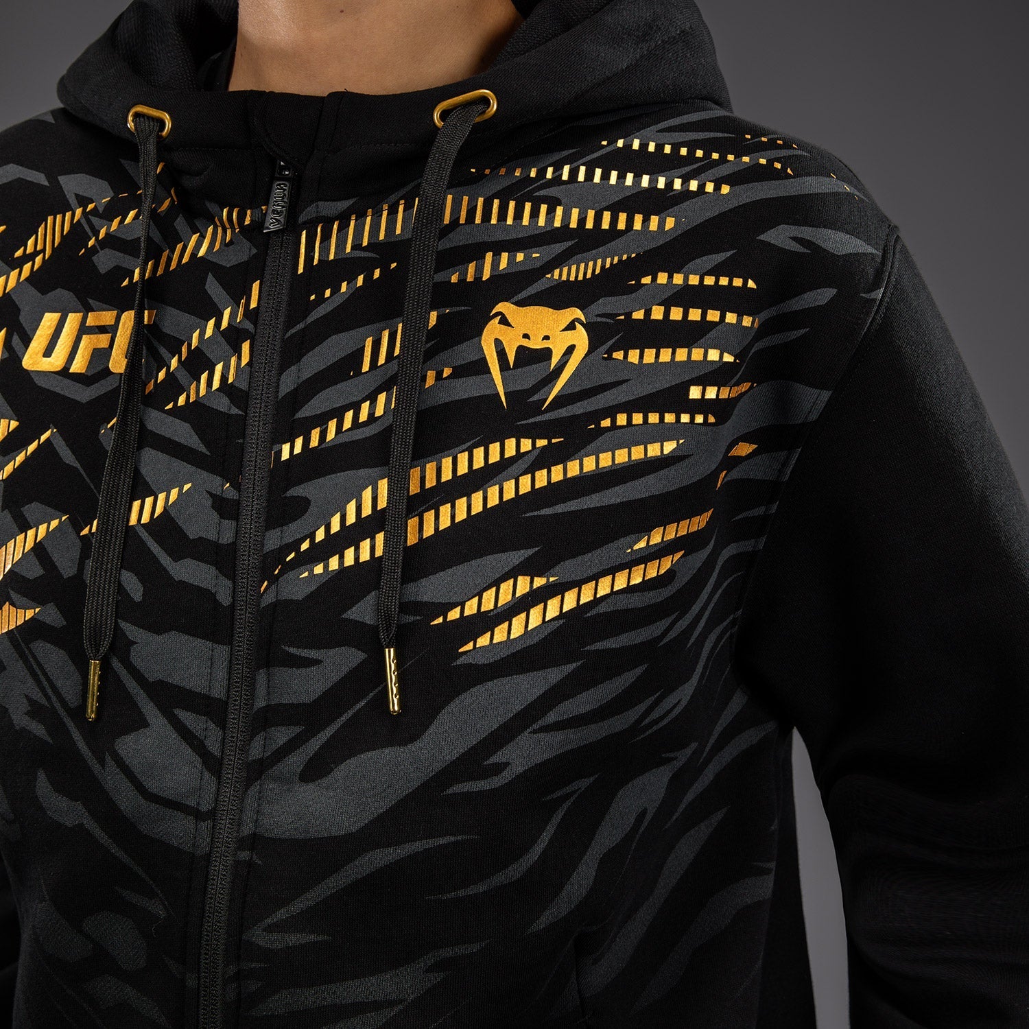 UFC Fusion by Venum Women’s Replica Zip Hoodie - Champion - Image 7