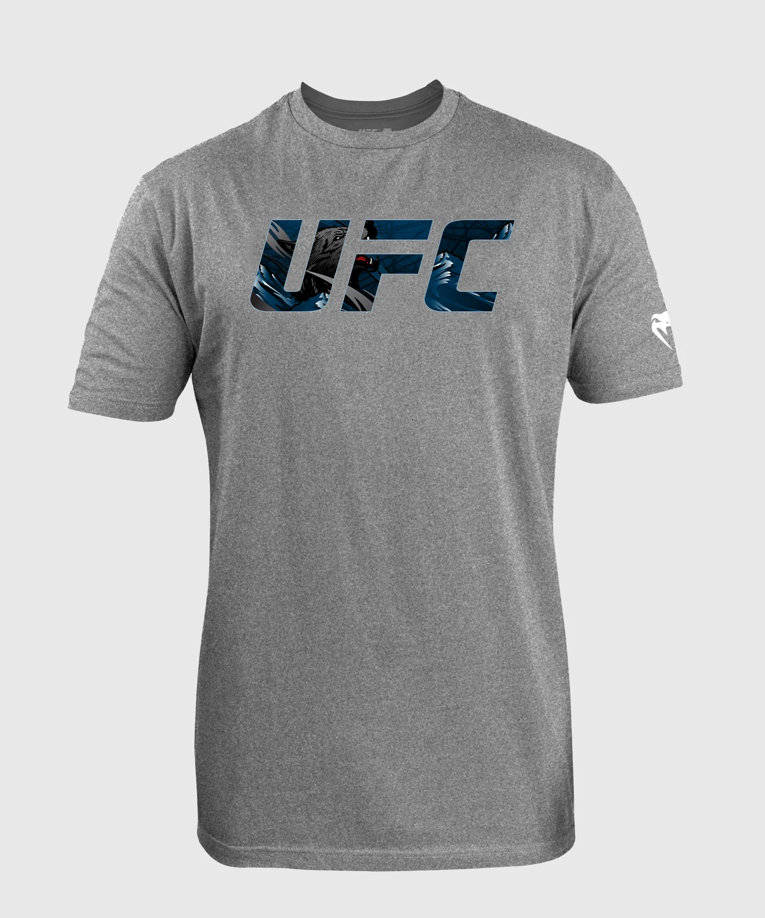 Men's UFC Unrivaled by Venum Heather Grey Khamzat Chimaev T-shirt
