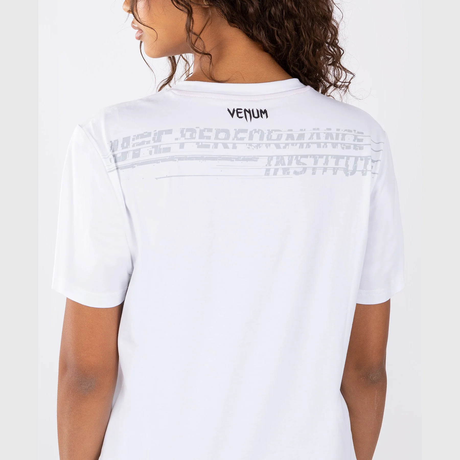 UFC Venum Performance Institute 2.0 Women’s T-Shirt - White - Image 4