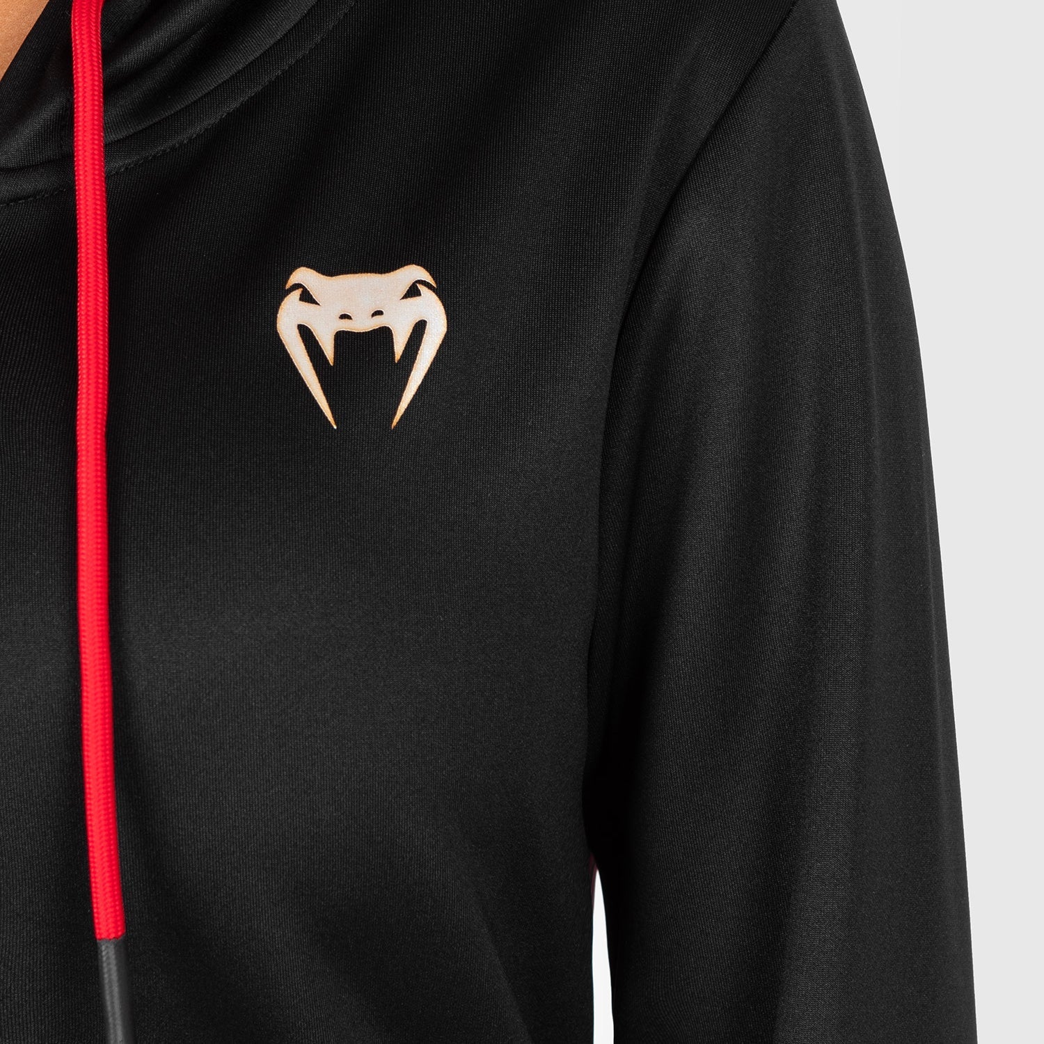 UFC Venum Performance Institute 2.0 Women’s Zip Hoodie - Black/Red - Image 5