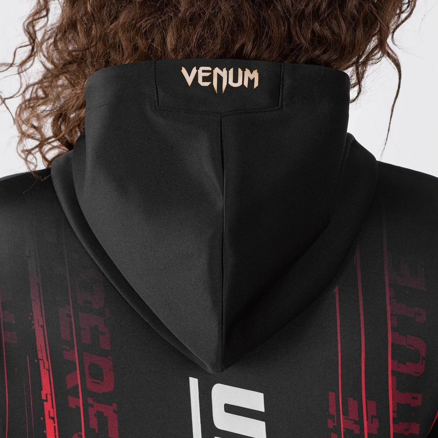 UFC Venum Performance Institute 2.0 Women’s Zip Hoodie - Black/Red - Image 8