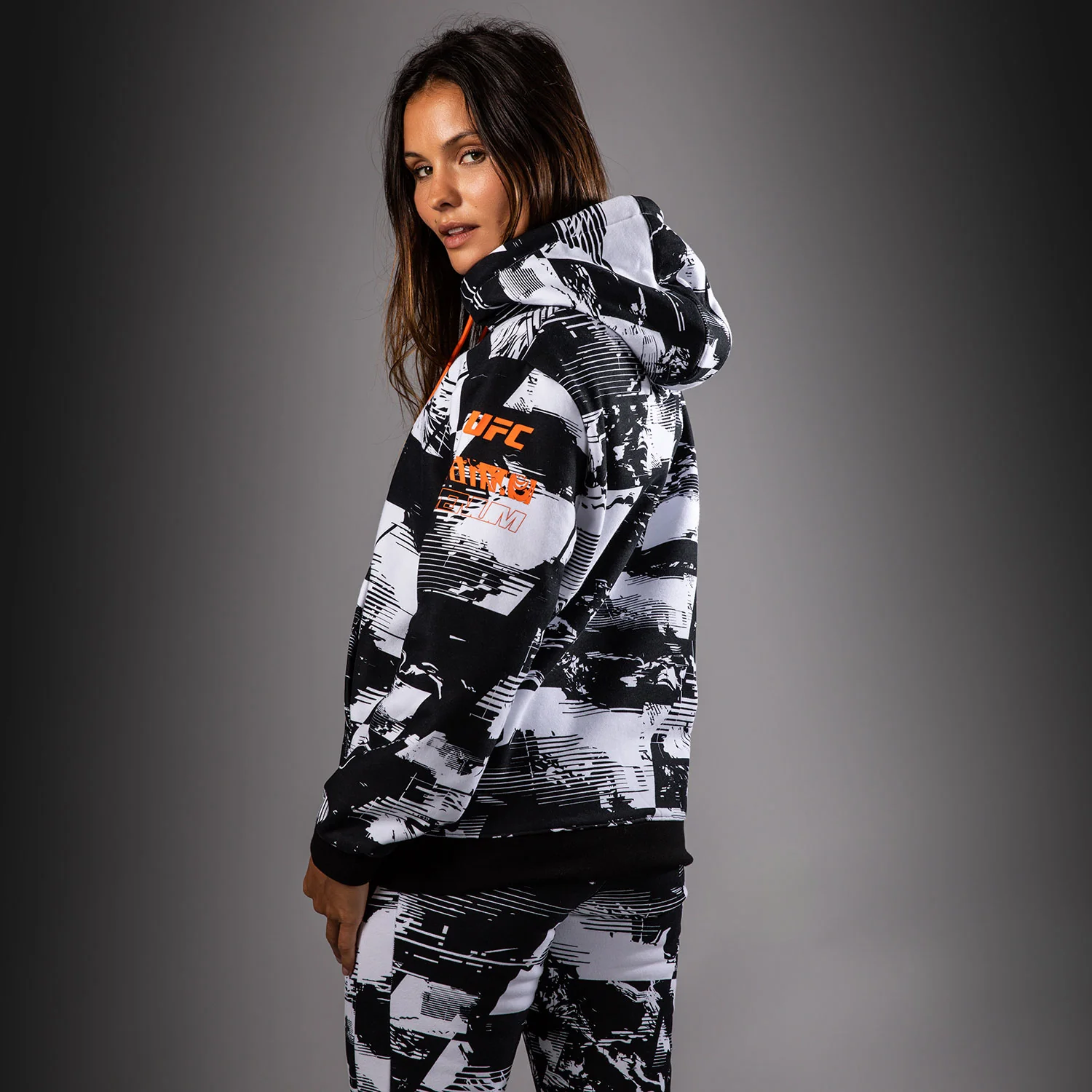 Women's UFC Zenith by Venum White Authentic Fight Week Pullover Hoodie - Image 2