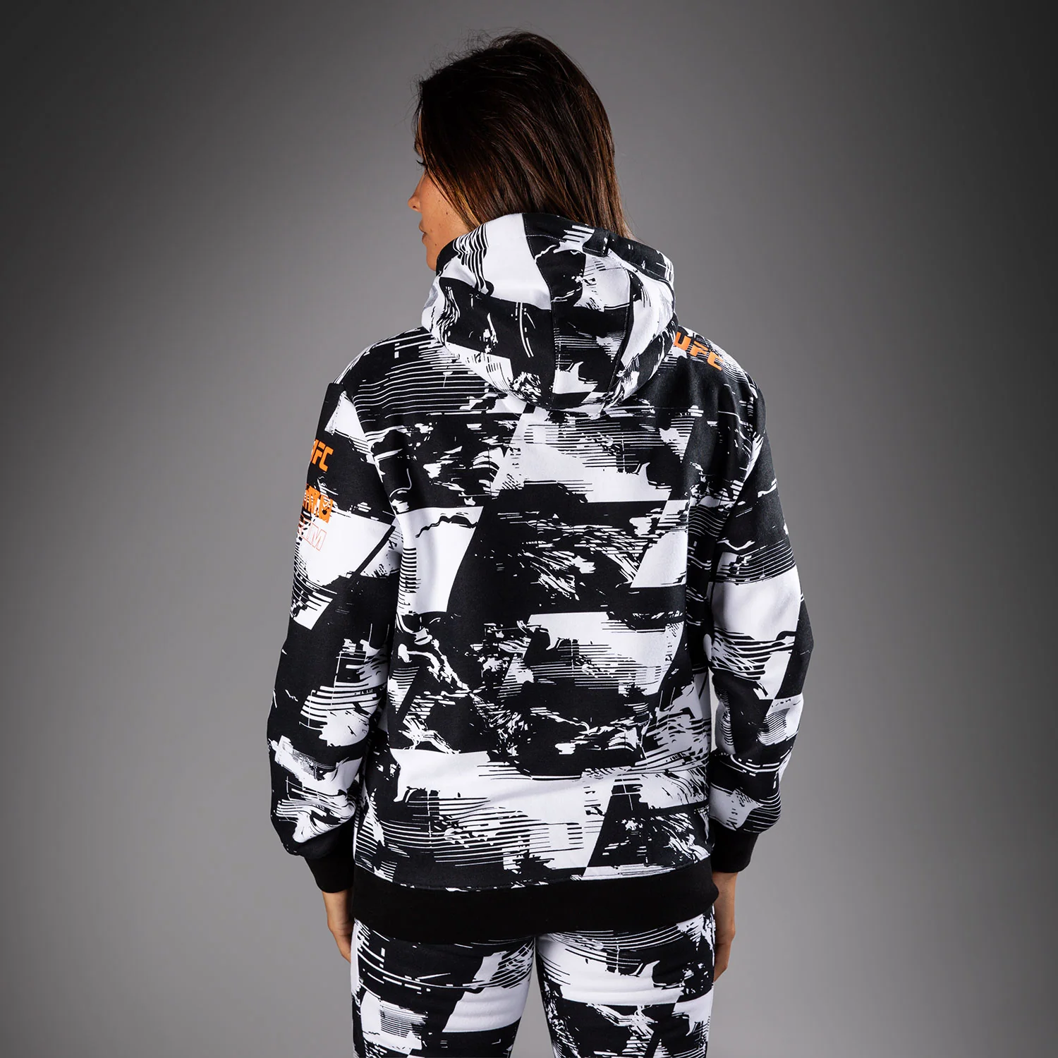 Women's UFC Zenith by Venum White Authentic Fight Week Pullover Hoodie - Image 3