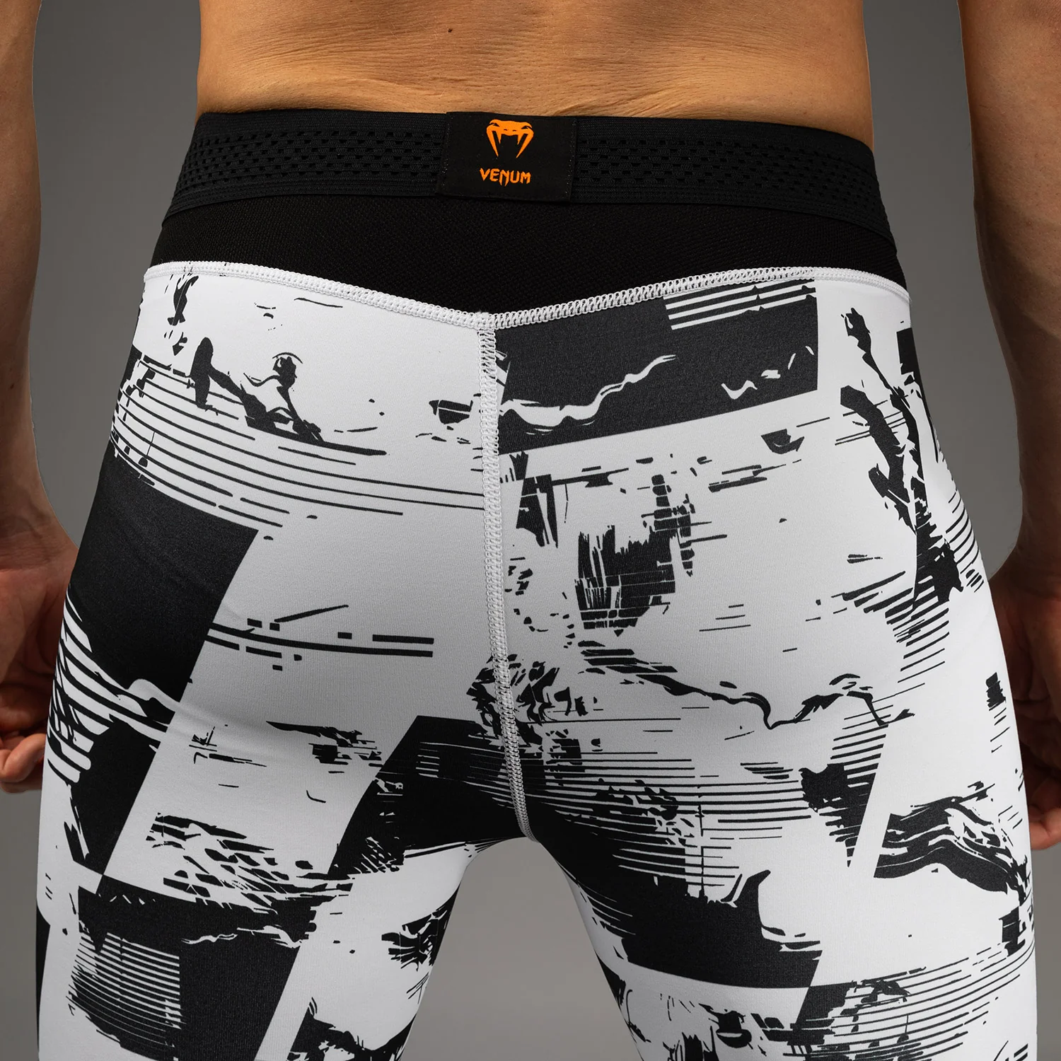 Men’s UFC Zenith by Venum White Authentic Fight Week Performance Tight - Image 6