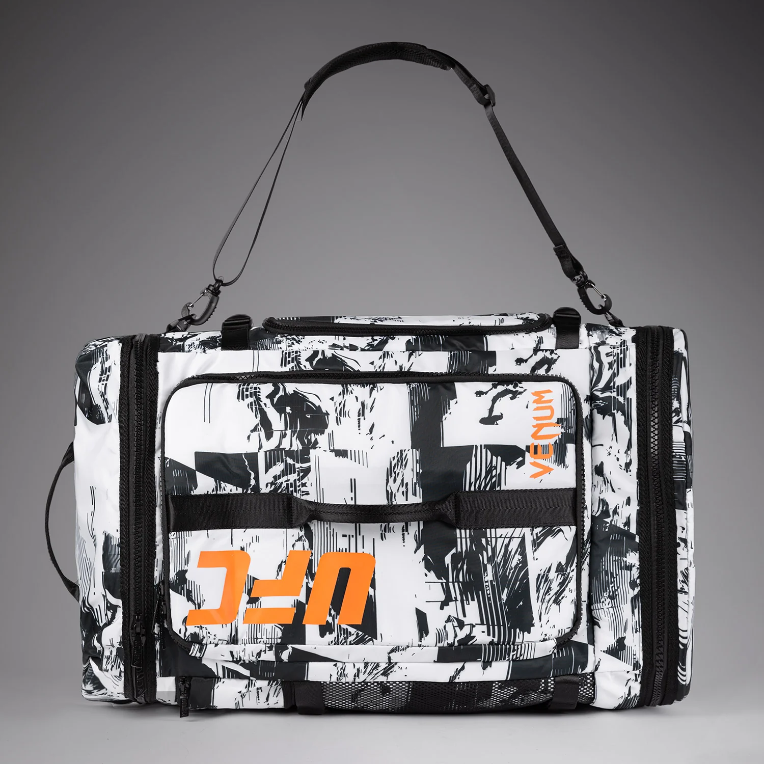 Unisex UFC Zenith by Venum White Authentic Fight Week Gear Bag (48L) - Image 5