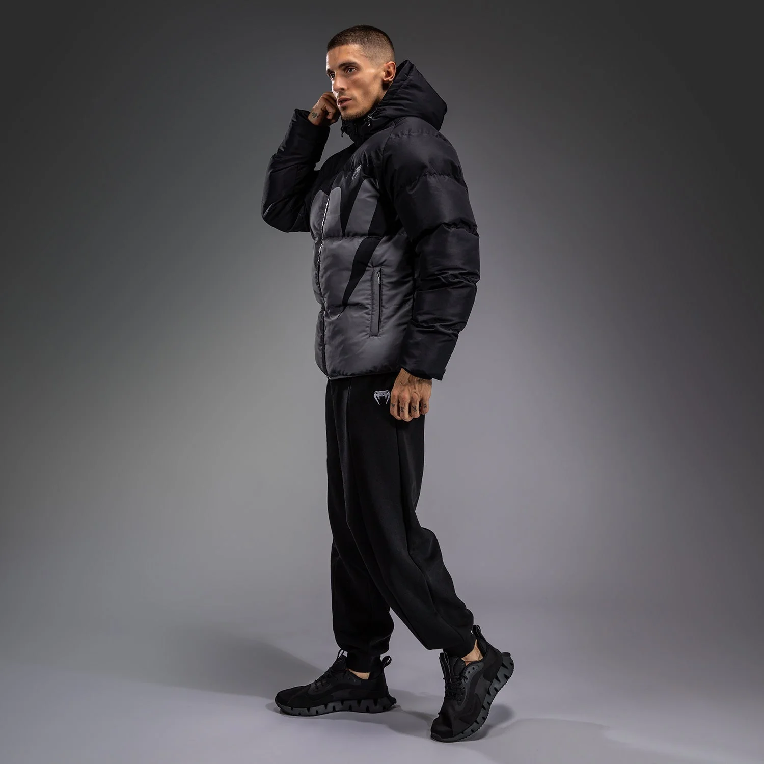 Venum Attack Down Jacket - Storm Grey - Image 3